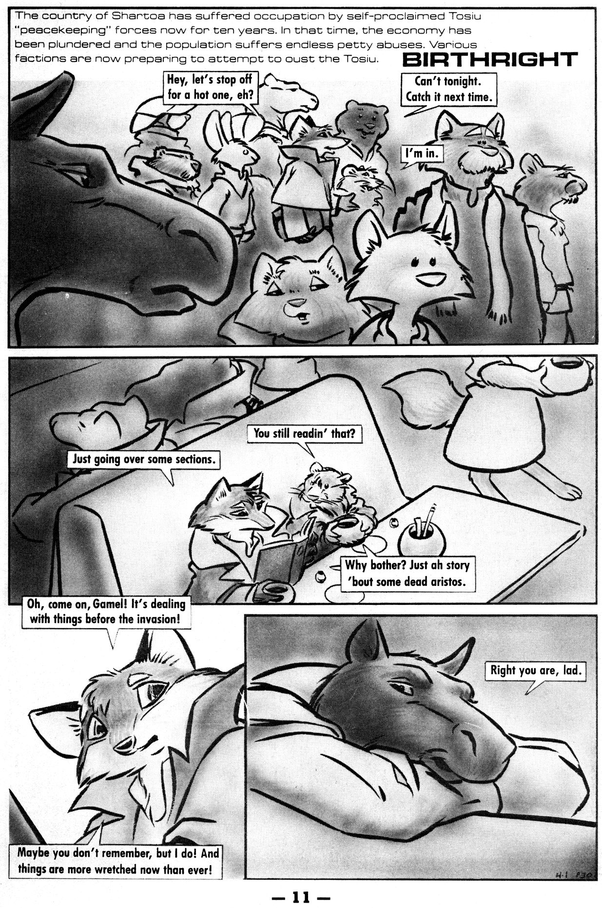 Read online Critters comic -  Issue #4 - 13