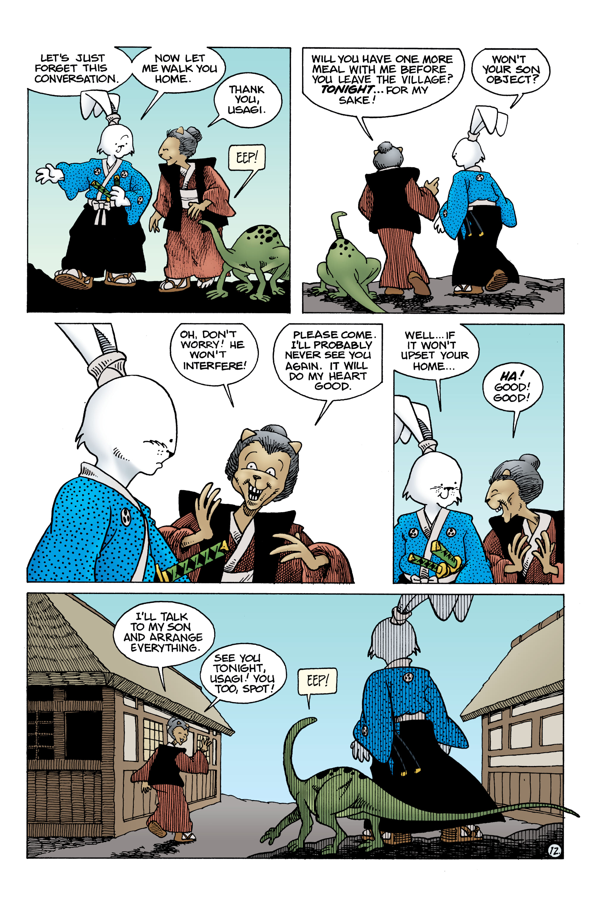 Read online Usagi Yojimbo: Wanderer’s Road comic -  Issue #2 - 14
