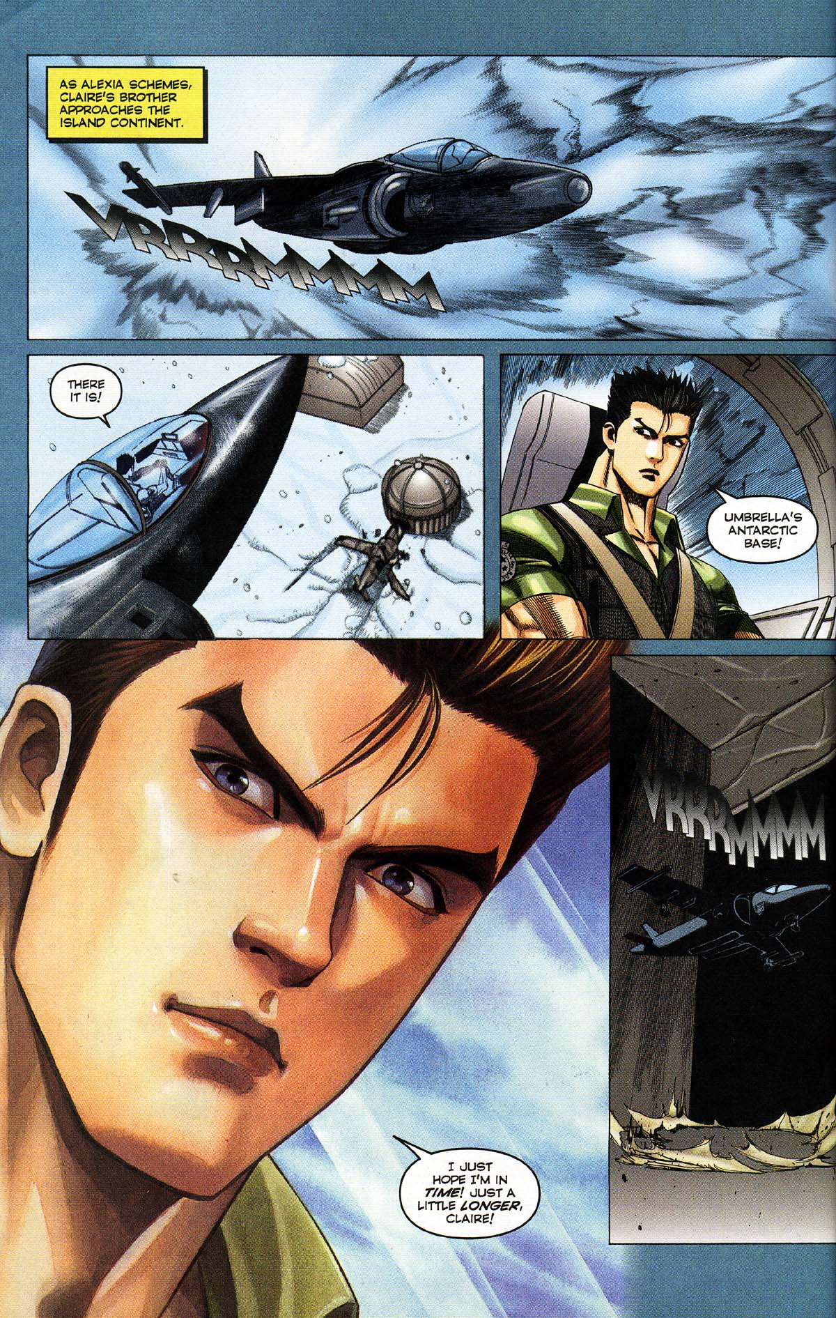 Read online Resident Evil Code: Veronica comic -  Issue #4 - 56