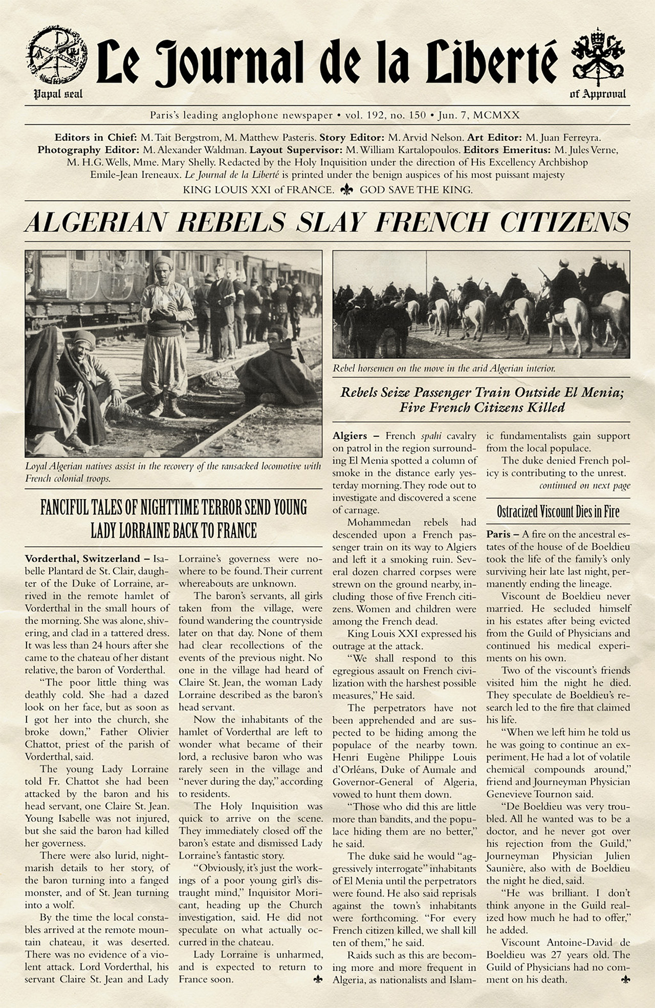 Read online Rex Mundi (2006) comic -  Issue # TPB 5 - 33