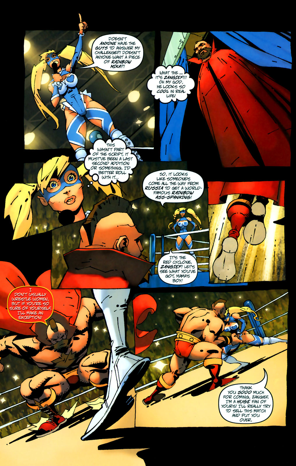 Read online Street Fighter (2003) comic -  Issue #13 - 23