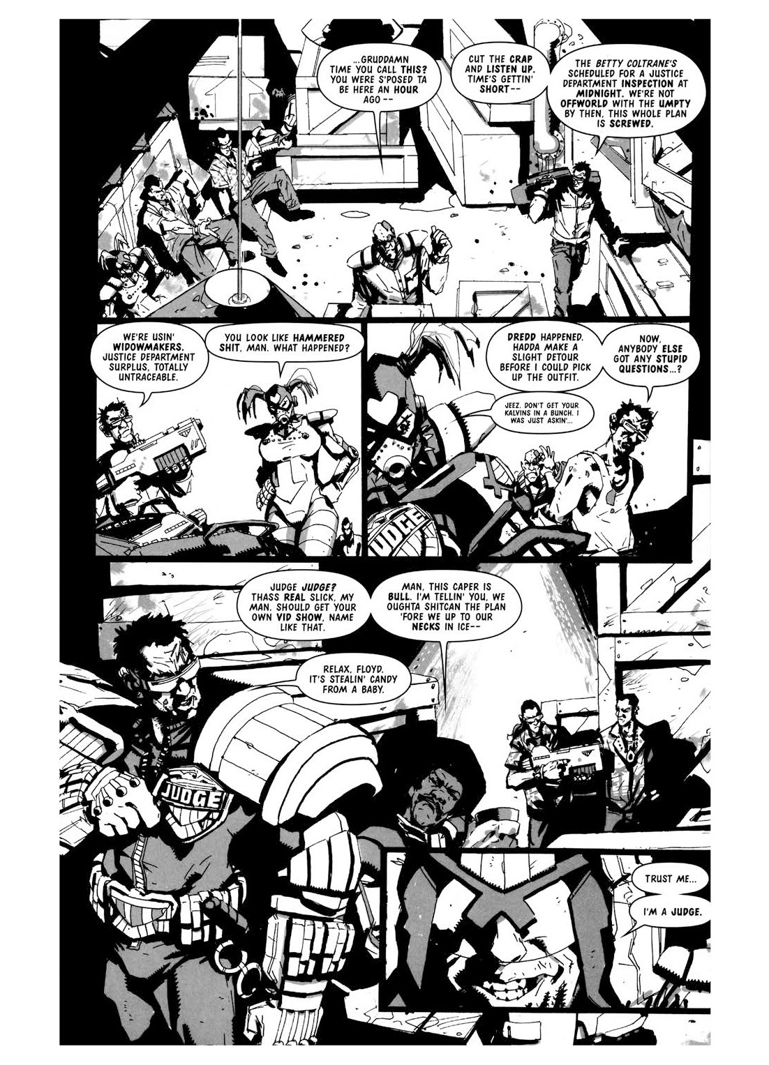 Read online Mega-City Undercover comic -  Issue # TPB 1 - 33