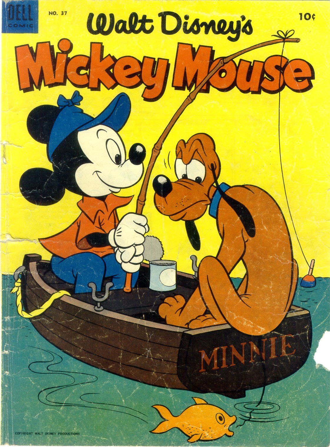 Read online Walt Disney's Mickey Mouse comic -  Issue #37 - 1