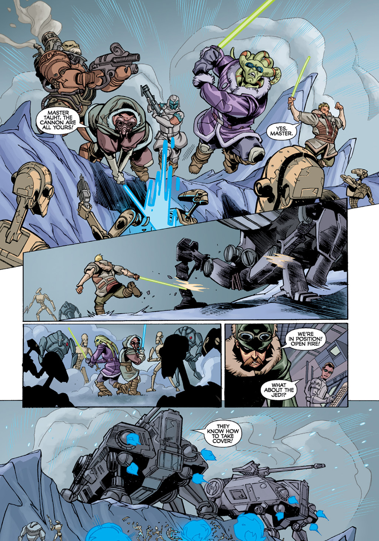 Read online Star Wars: The Clone Wars comic -  Issue #7 - 8