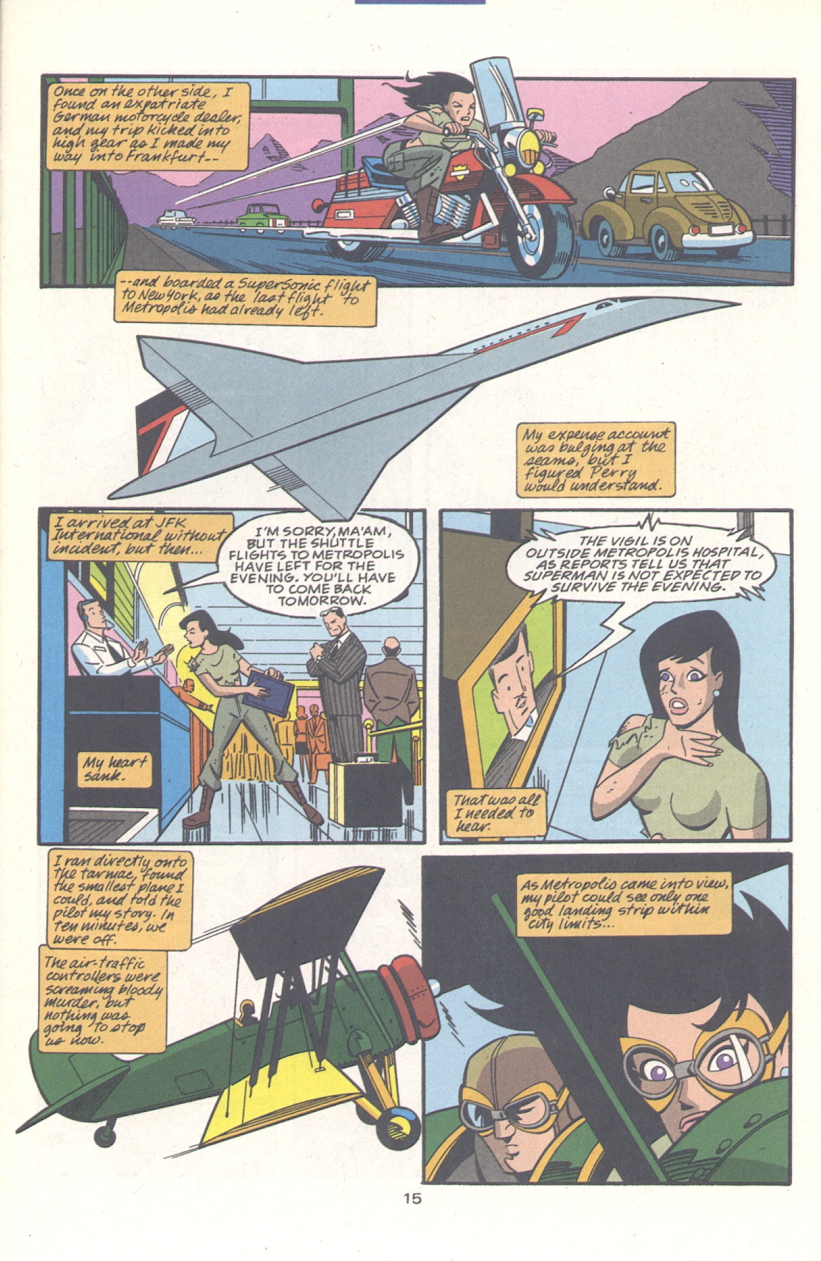 Read online Superman Adventures comic -  Issue #12 - 16