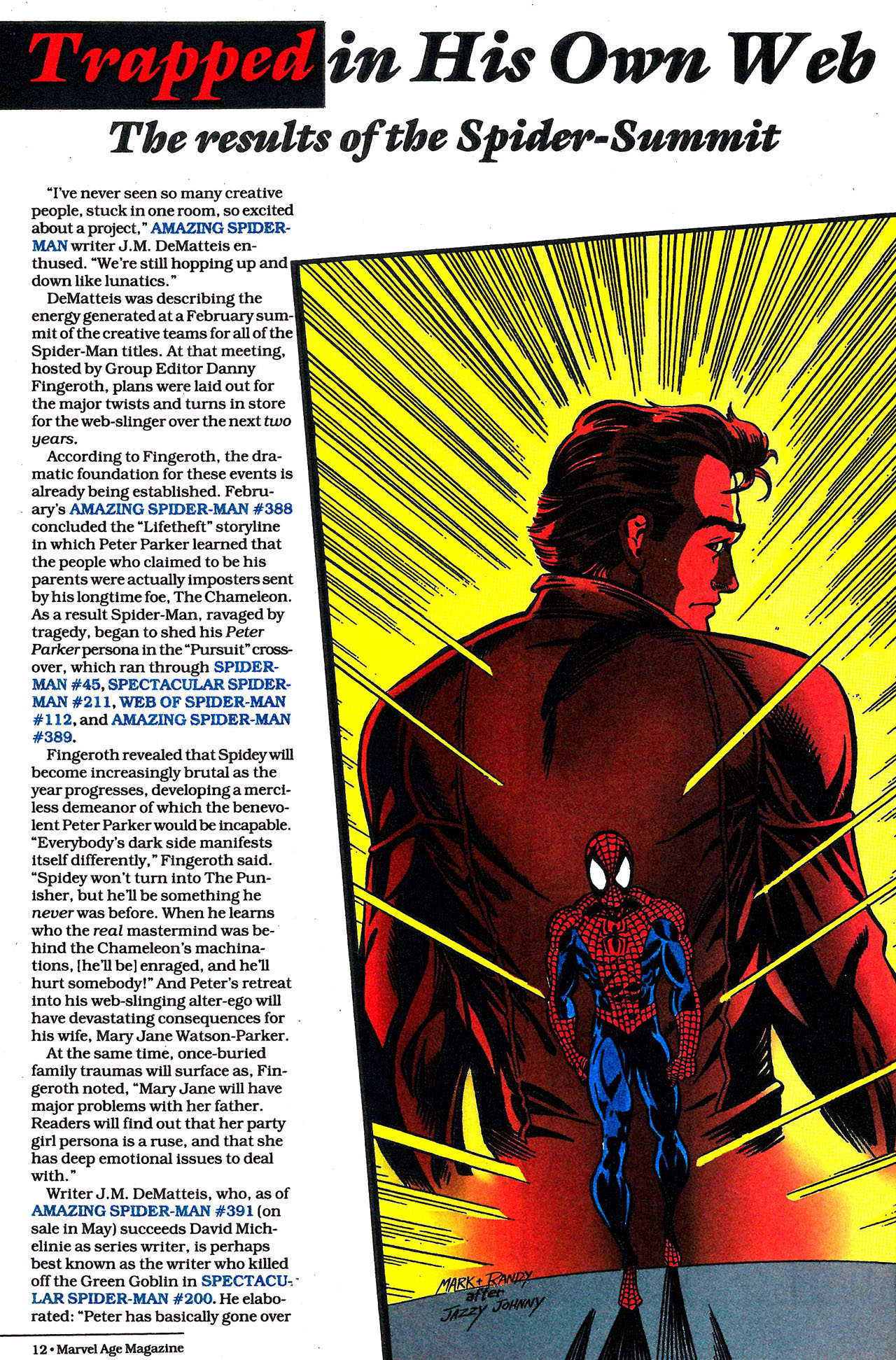 Read online Marvel Age comic -  Issue #137 - 14