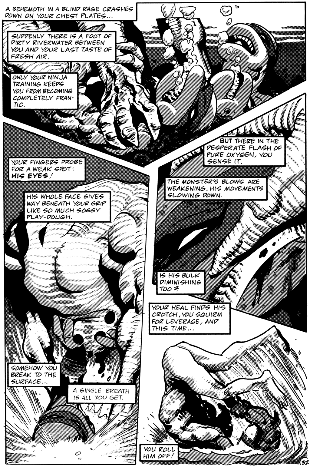 Read online Teenage Mutant Ninja Turtles (1984) comic -  Issue #26 - 34