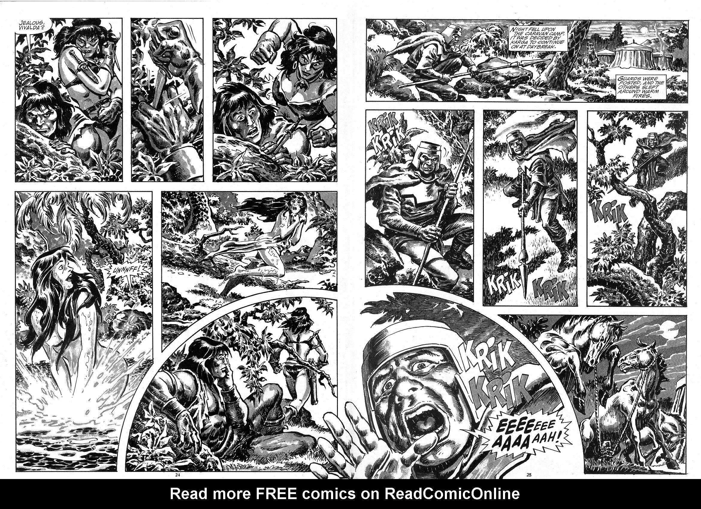 Read online The Savage Sword Of Conan comic -  Issue #183 - 19