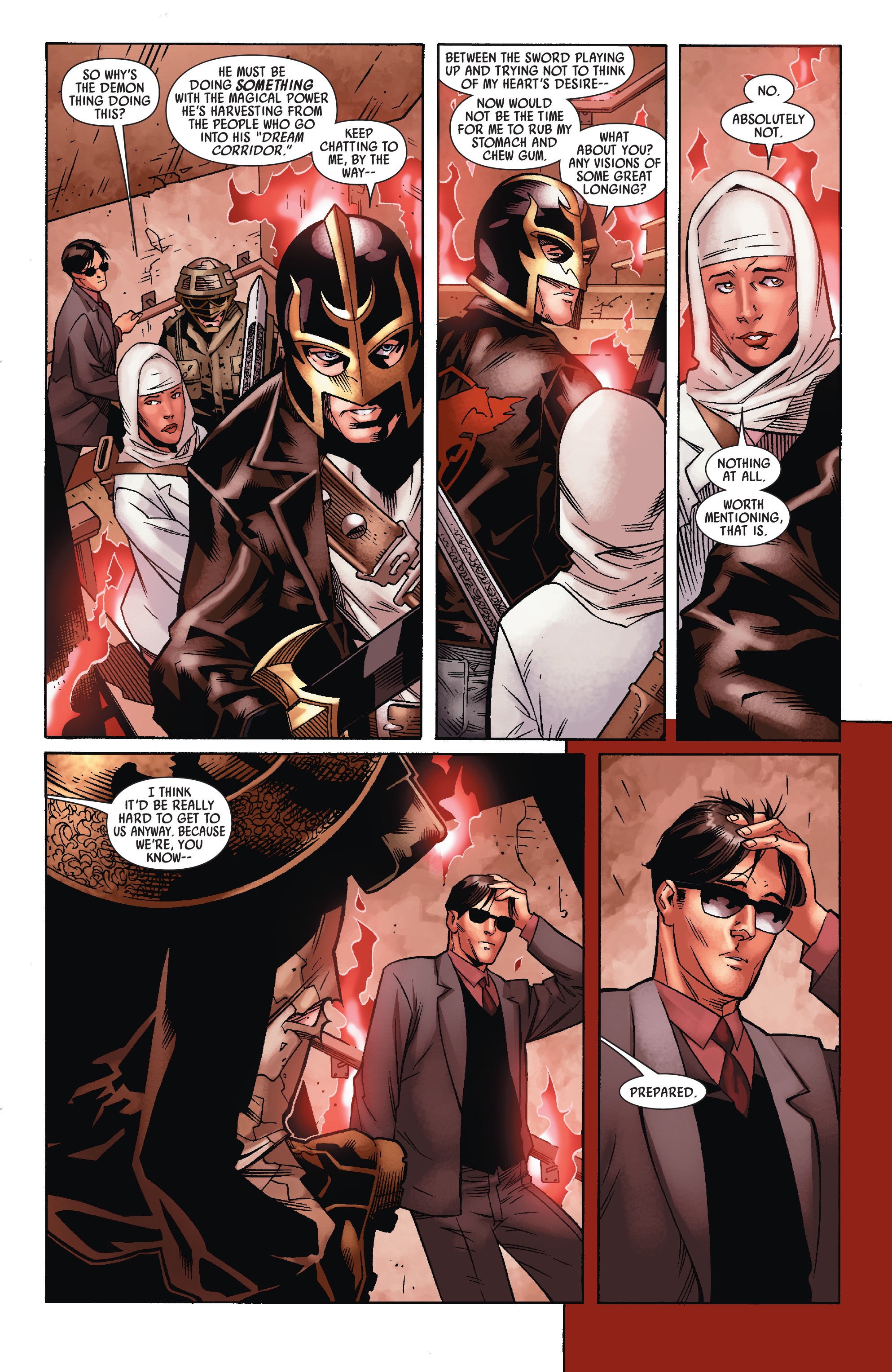 Read online Captain Britain and MI13 comic -  Issue #7 - 13