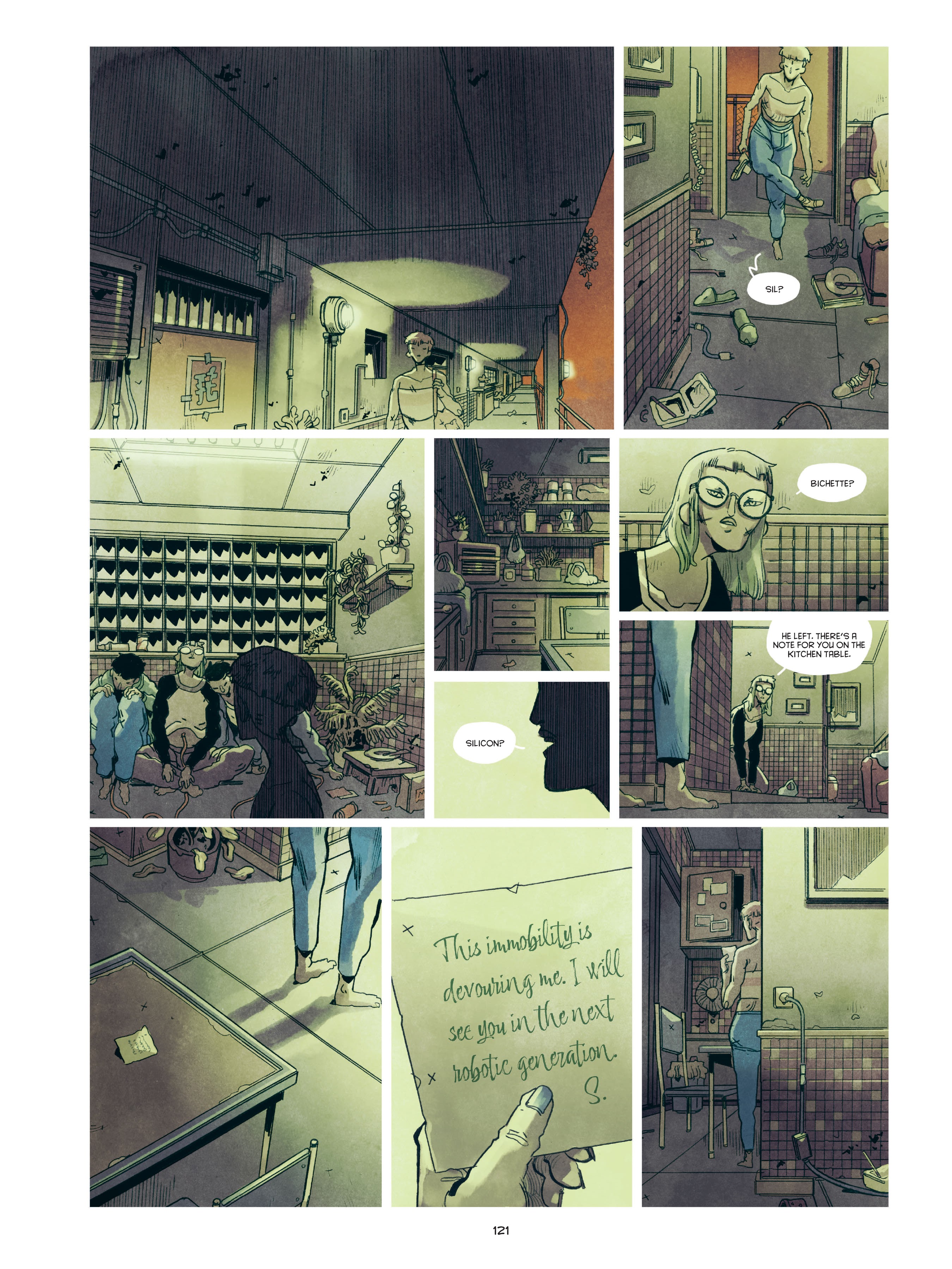 Read online Carbon & Silicon (2021) comic -  Issue #3 - 36