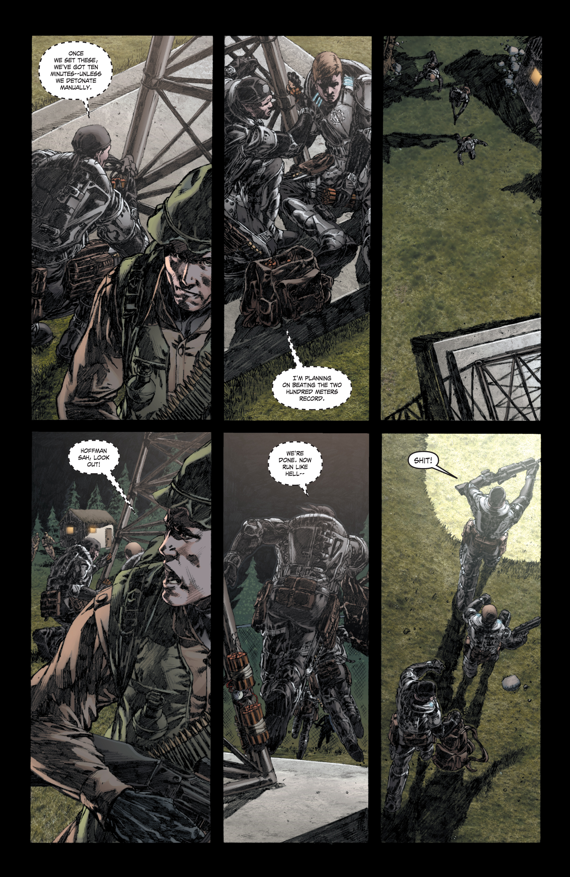 Read online Gears Of War comic -  Issue #16 - 16