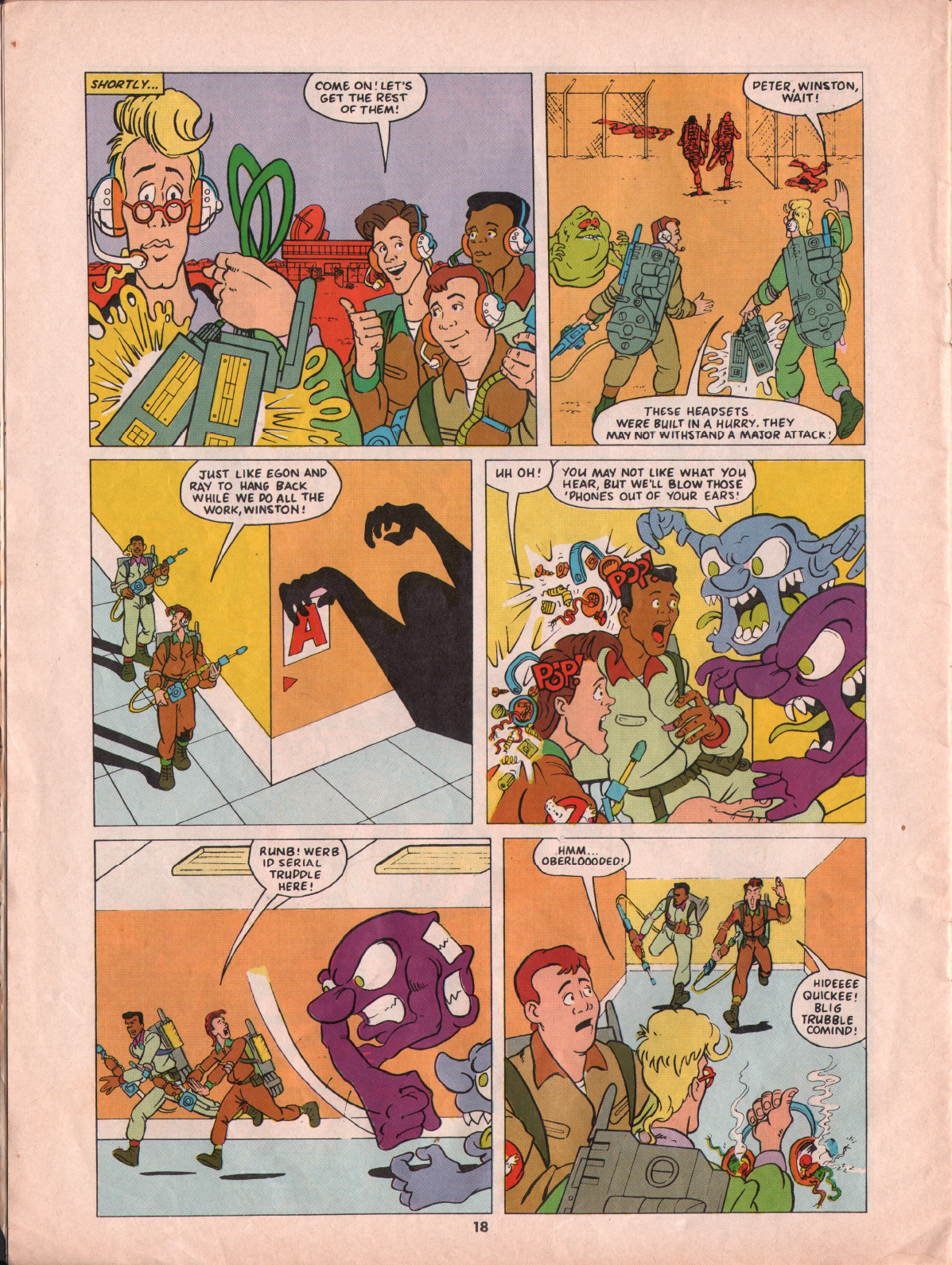 Read online The Real Ghostbusters comic -  Issue #4 - 18