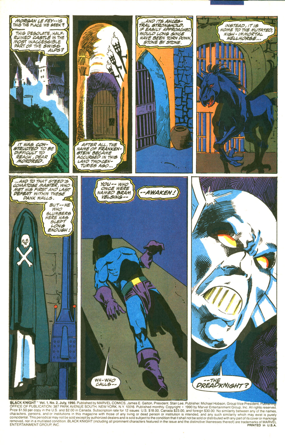 Black Knight (1990) Issue #2 #2 - English 2