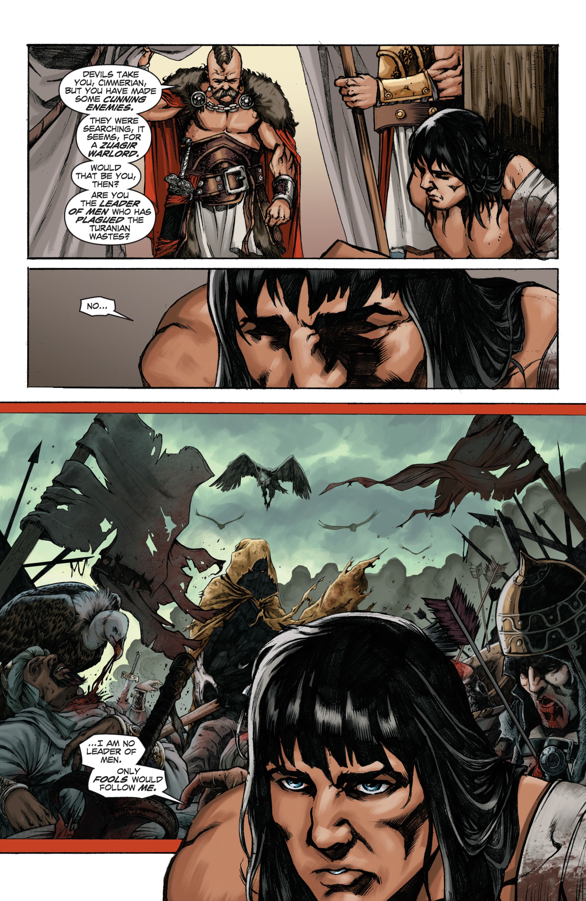 Read online Conan Chronicles Epic Collection comic -  Issue # TPB Blood In His Wake (Part 2) - 54