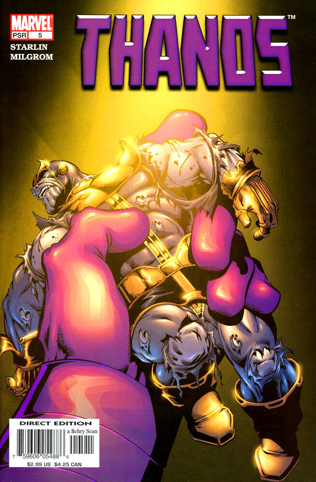 Read online Thanos (2003) comic -  Issue #5 - 1