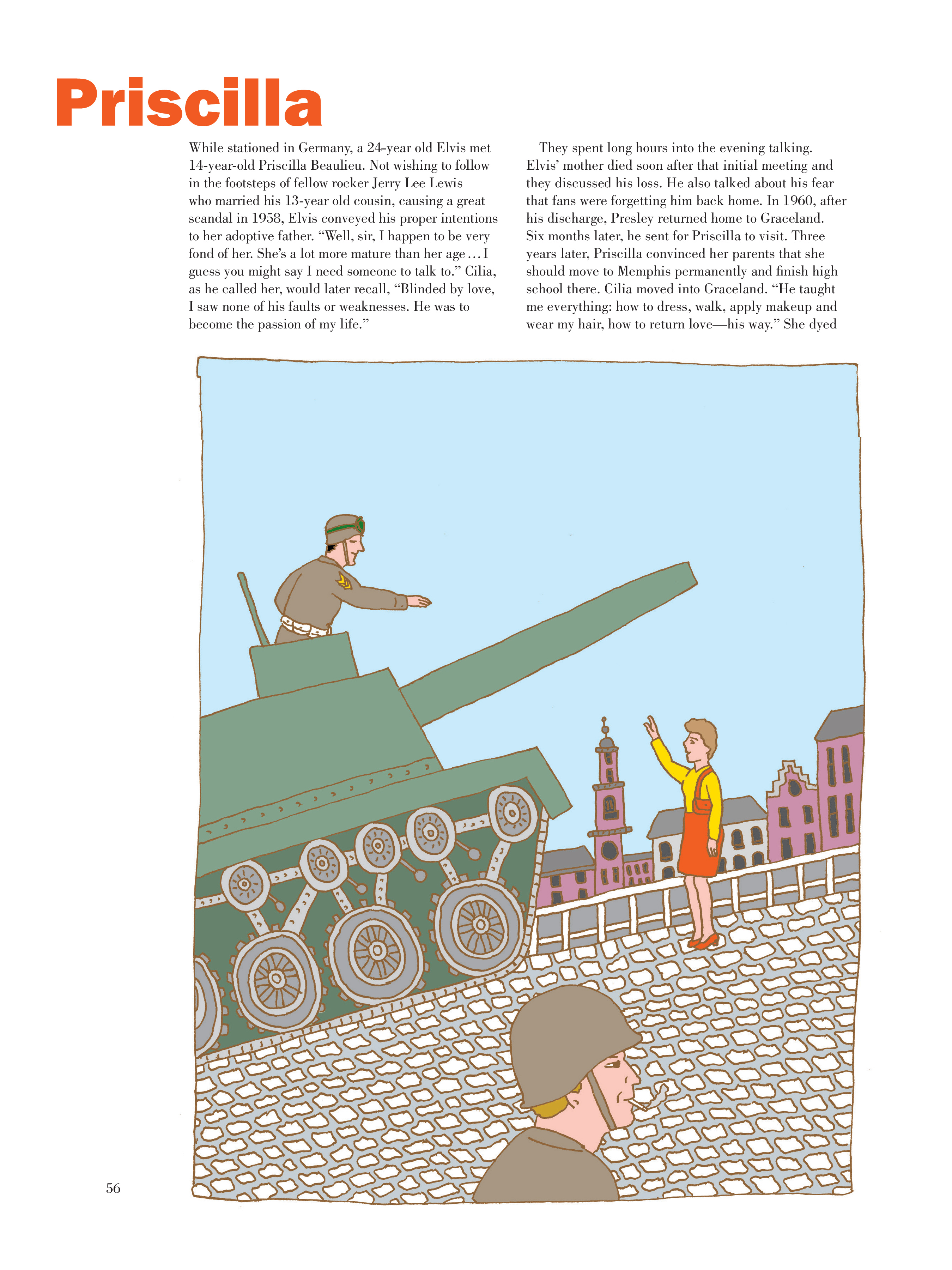 Read online The Mighty Elvis: A Graphic Biography comic -  Issue # TPB - 49