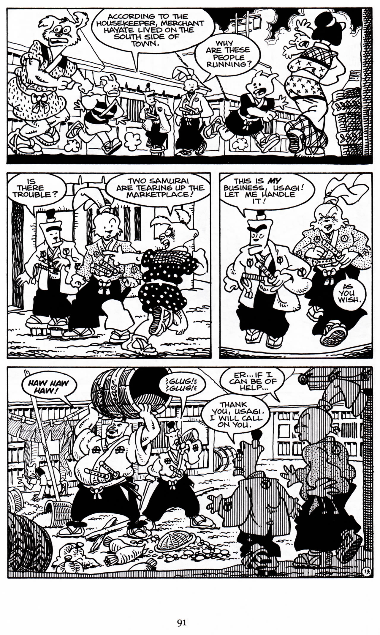 Read online Usagi Yojimbo (1996) comic -  Issue #26 - 13