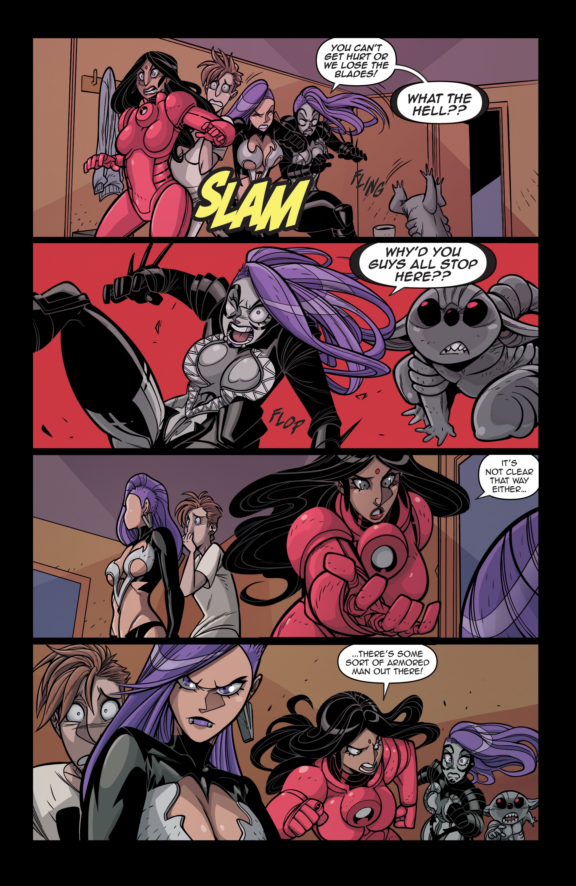 Read online Vampblade Season 3 comic -  Issue #12 - 10