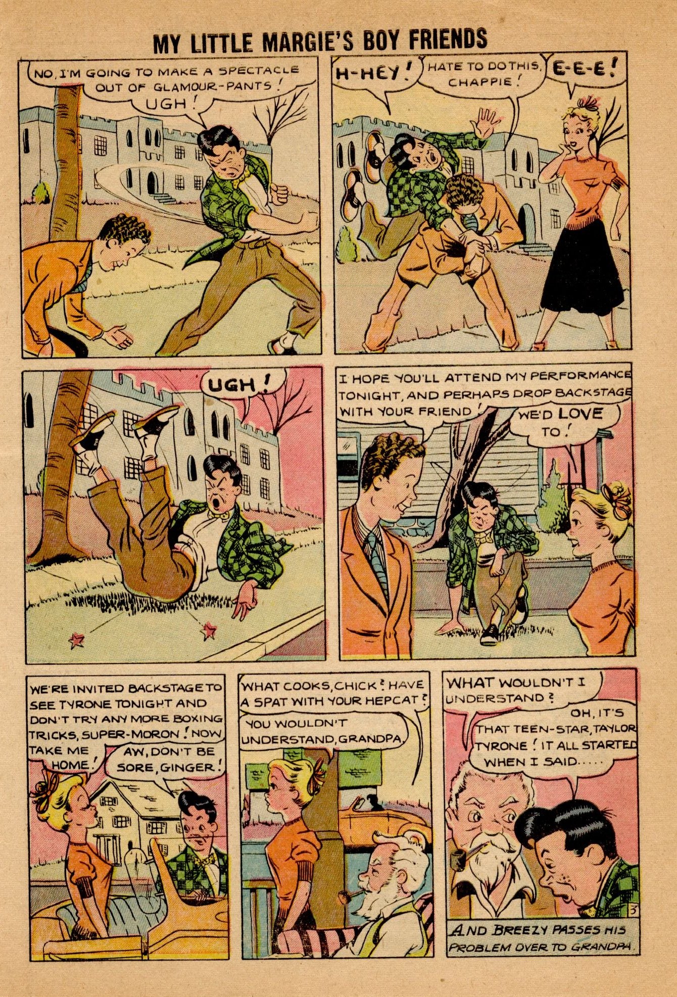 Read online My Little Margie's Boy Friends comic -  Issue #5 - 31