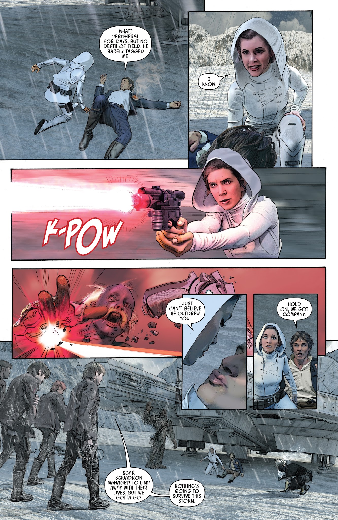 Read online Star Wars Episode VIII: The Last Jedi - Storms of Crait comic -  Issue # Full - 31