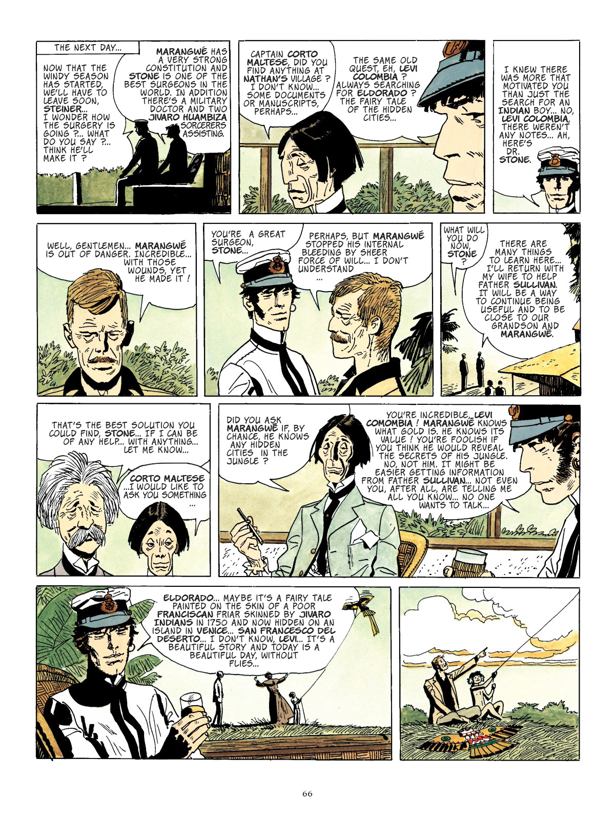 Read online Corto Maltese comic -  Issue # TPB 6 - 61