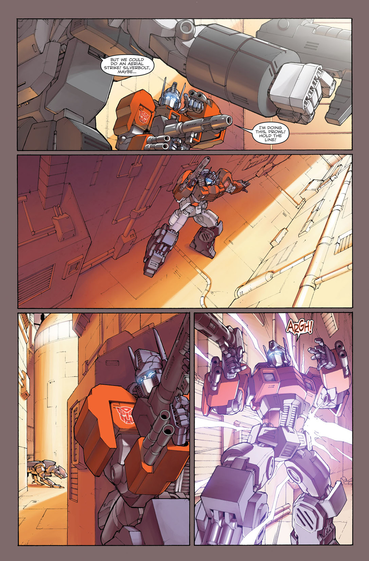 Read online The Transformers Ironhide comic Issue 1