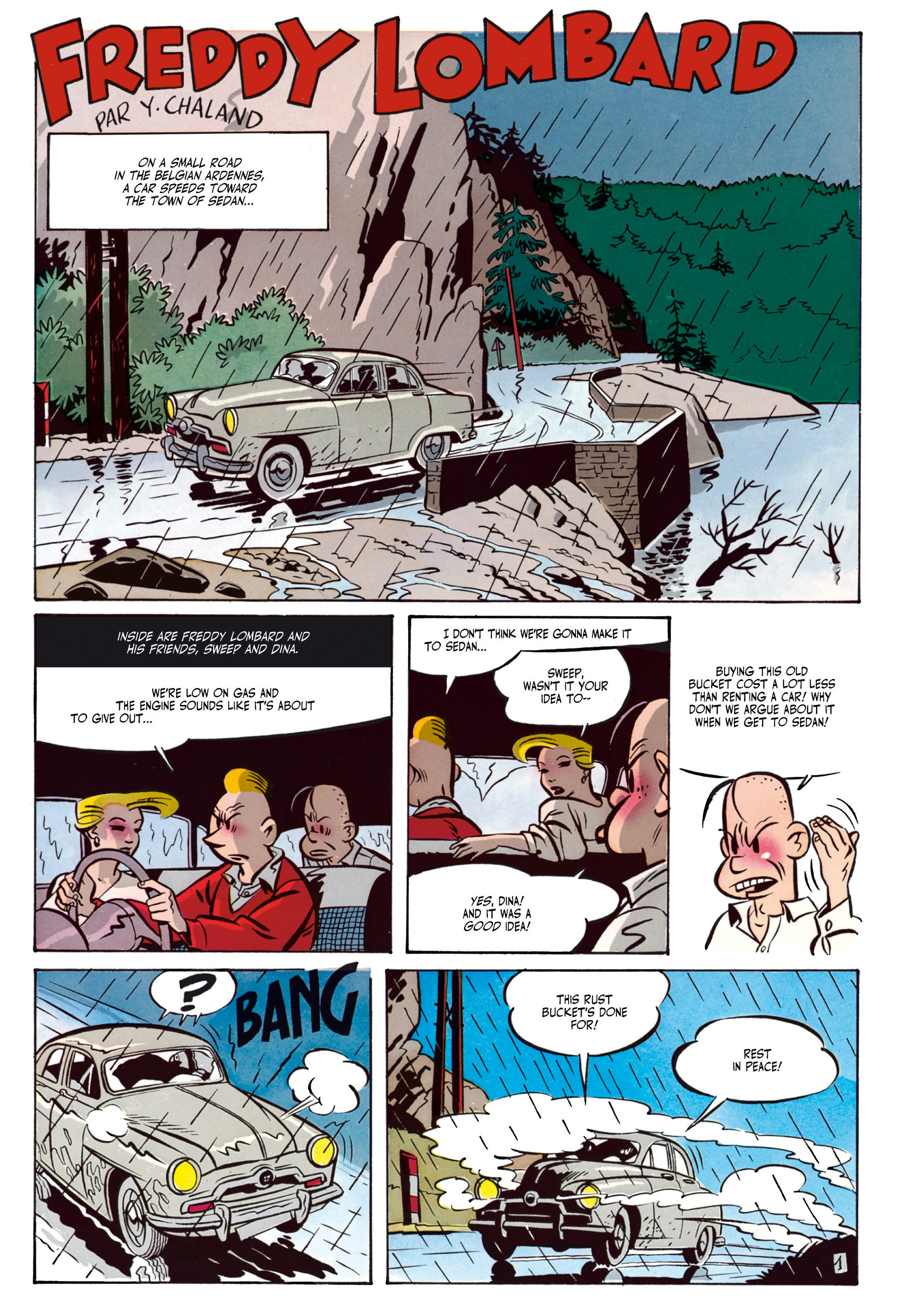 Read online Freddy Lombard comic -  Issue #1 - 8