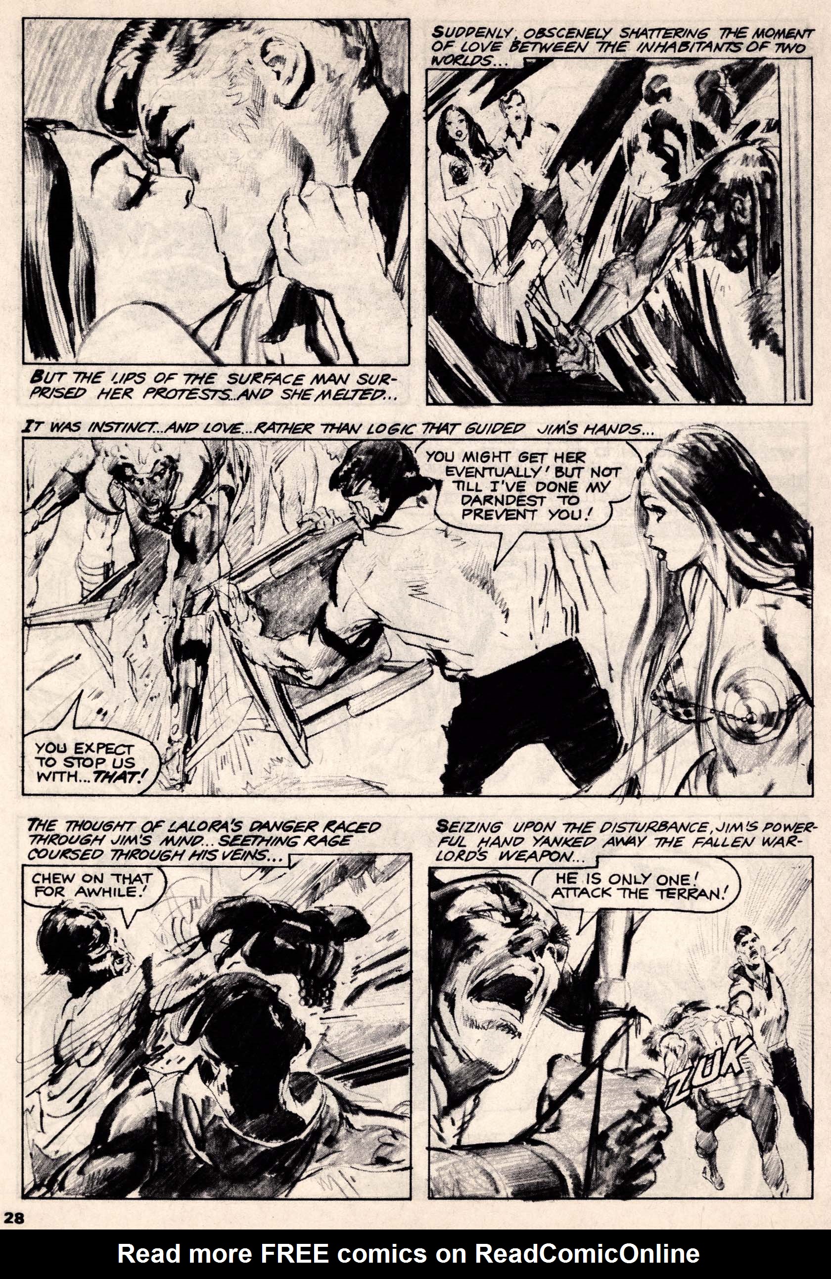 Read online Vampirella (1969) comic -  Issue # Annual 1972 - 28