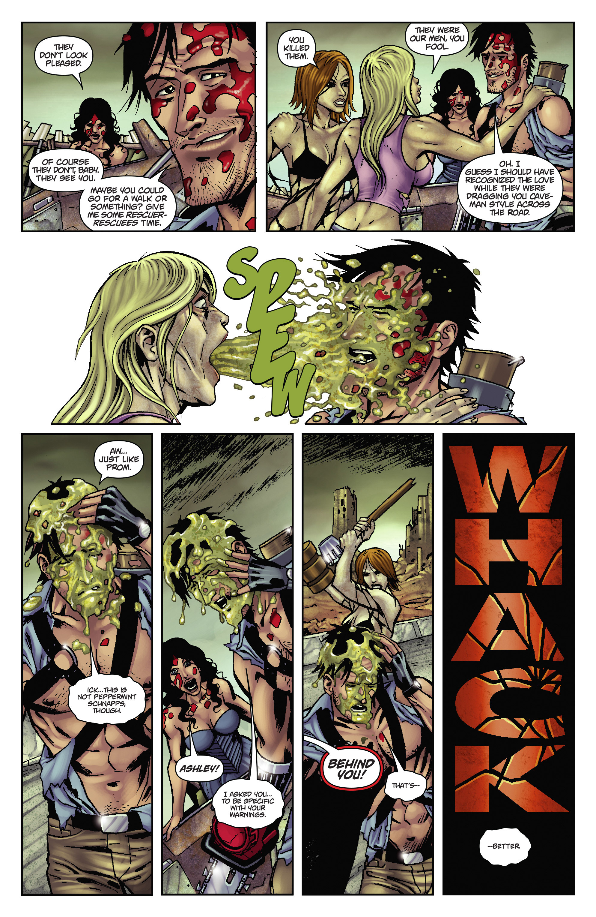 Read online Army of Darkness: The Long Road Home comic -  Issue #Army of Darkness: The Long Road Home TPB - 38