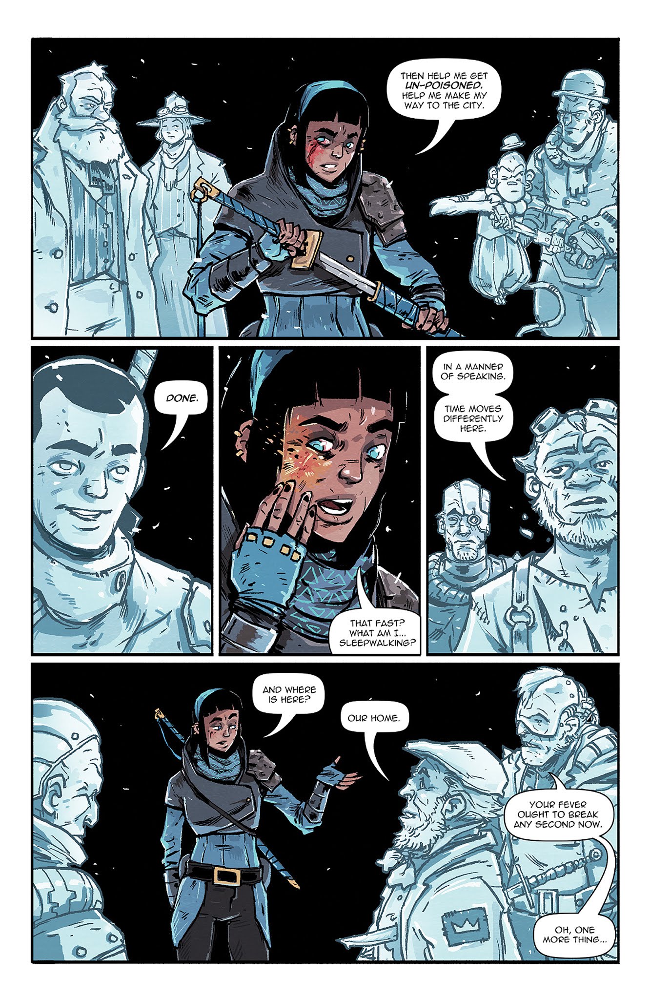 Read online Amala's Blade comic -  Issue #2 - 12