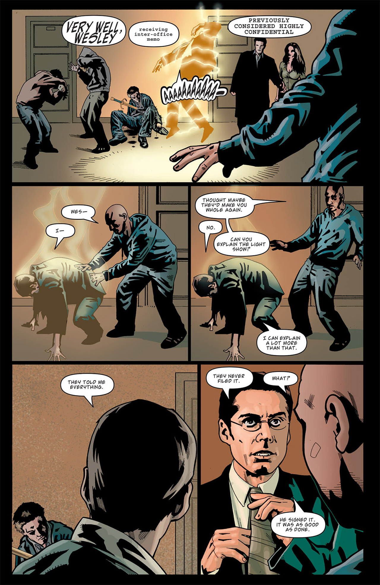 Read online Angel: After The Fall comic -  Issue #12 - 17