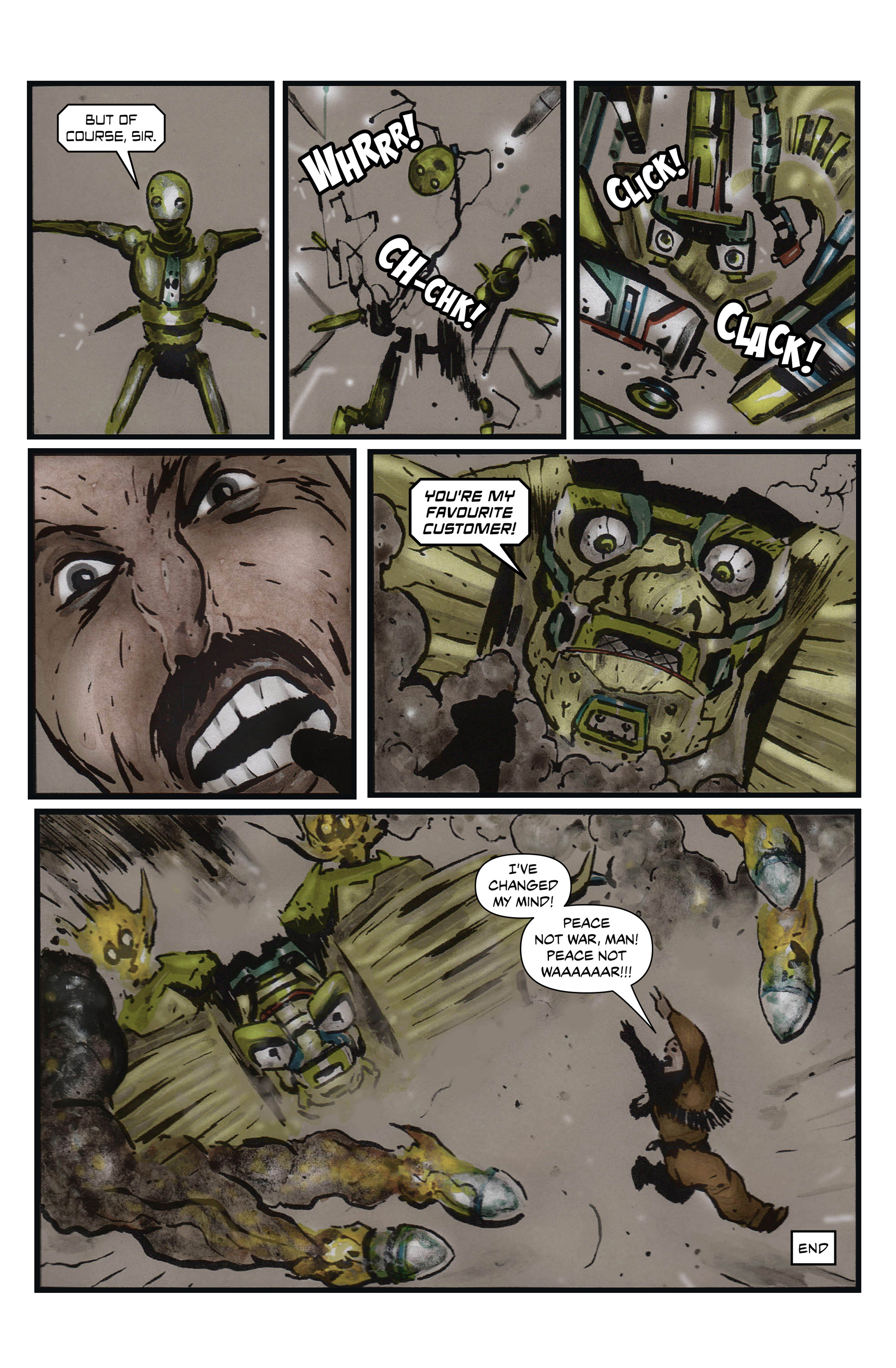 Read online 100% Biodegradable comic -  Issue #13 - 26