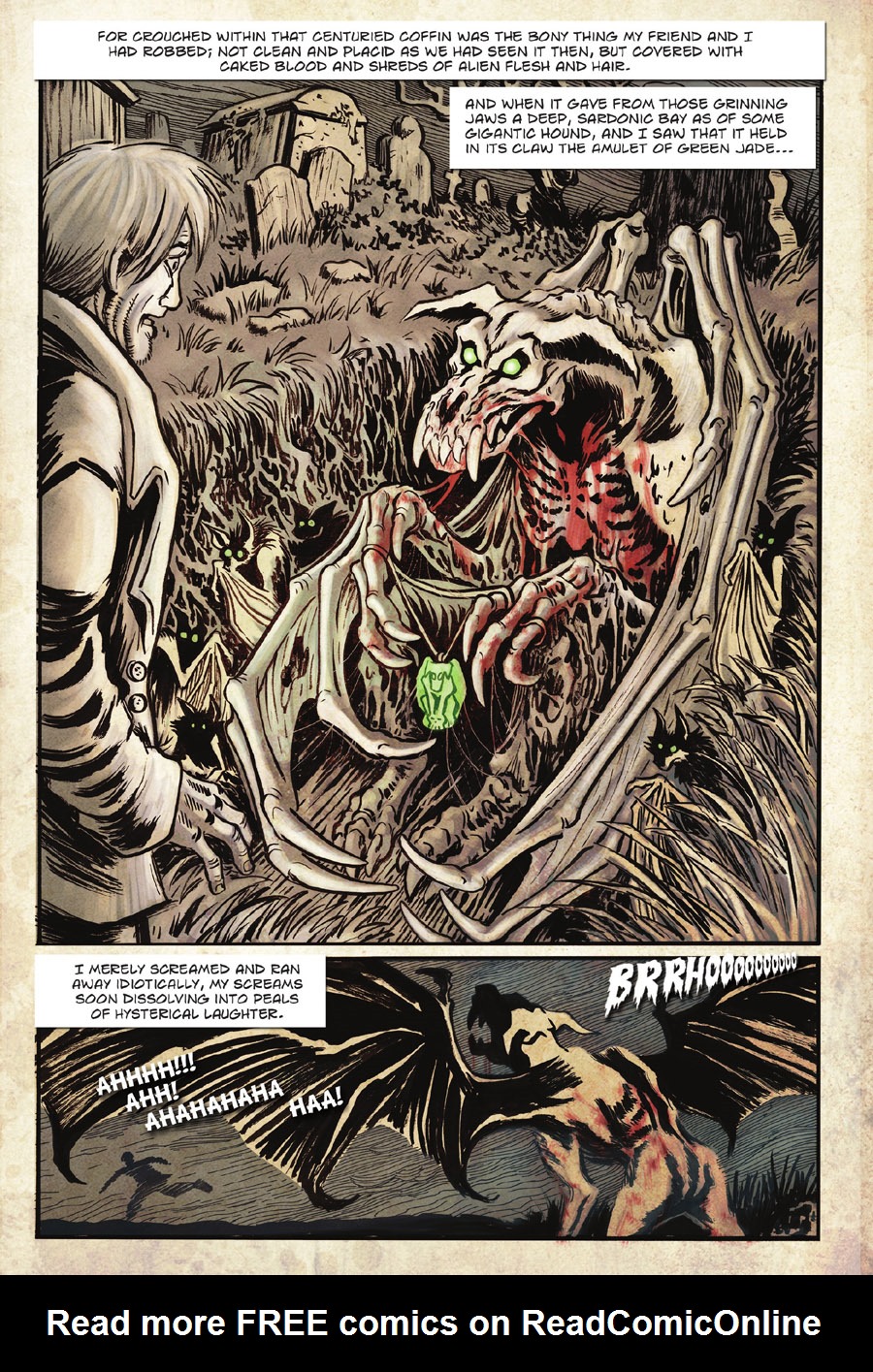 Read online The Lovecraft Anthology comic -  Issue # TPB 2 - 67