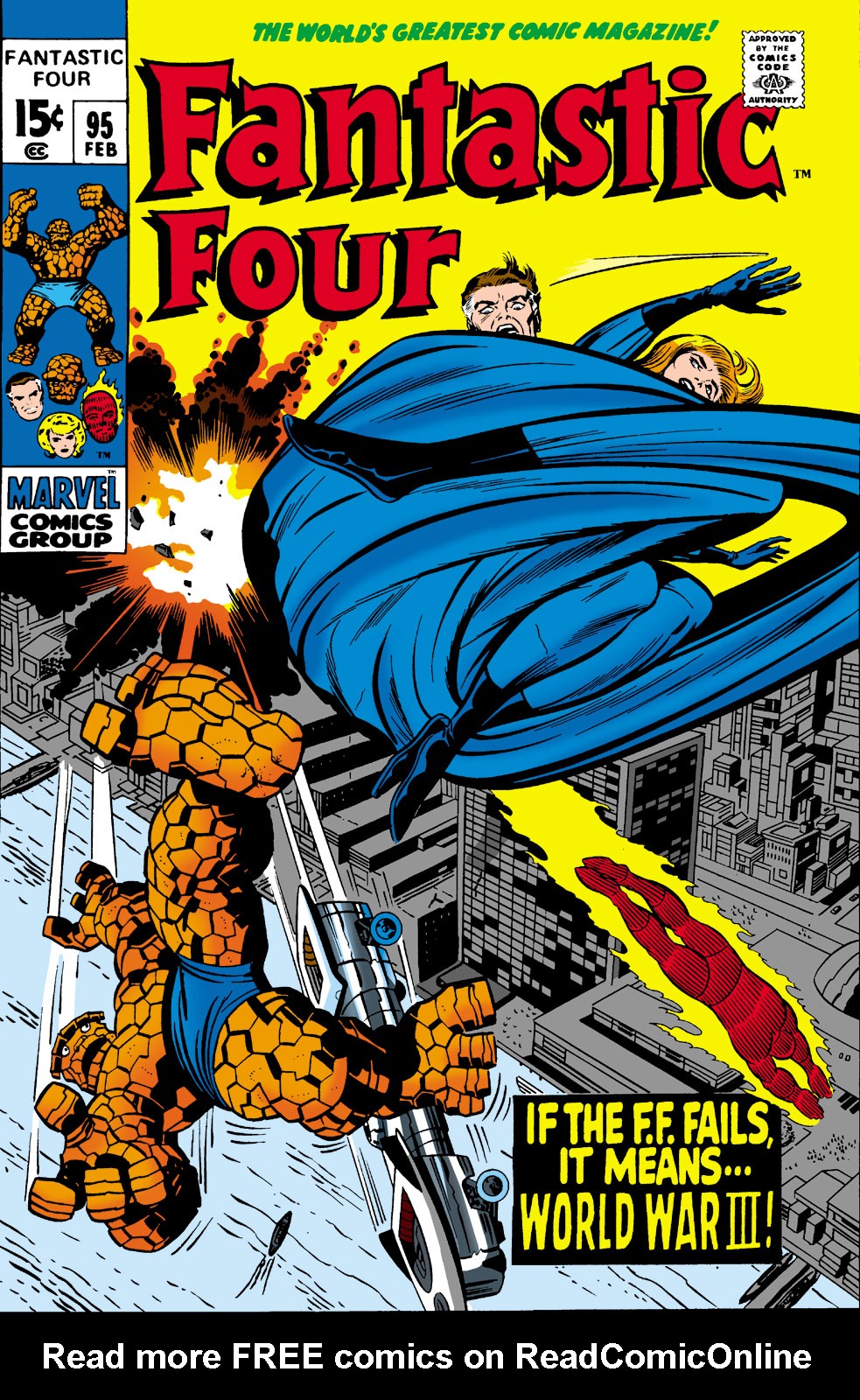 Read online Fantastic Four (1961) comic -  Issue #95 - 1