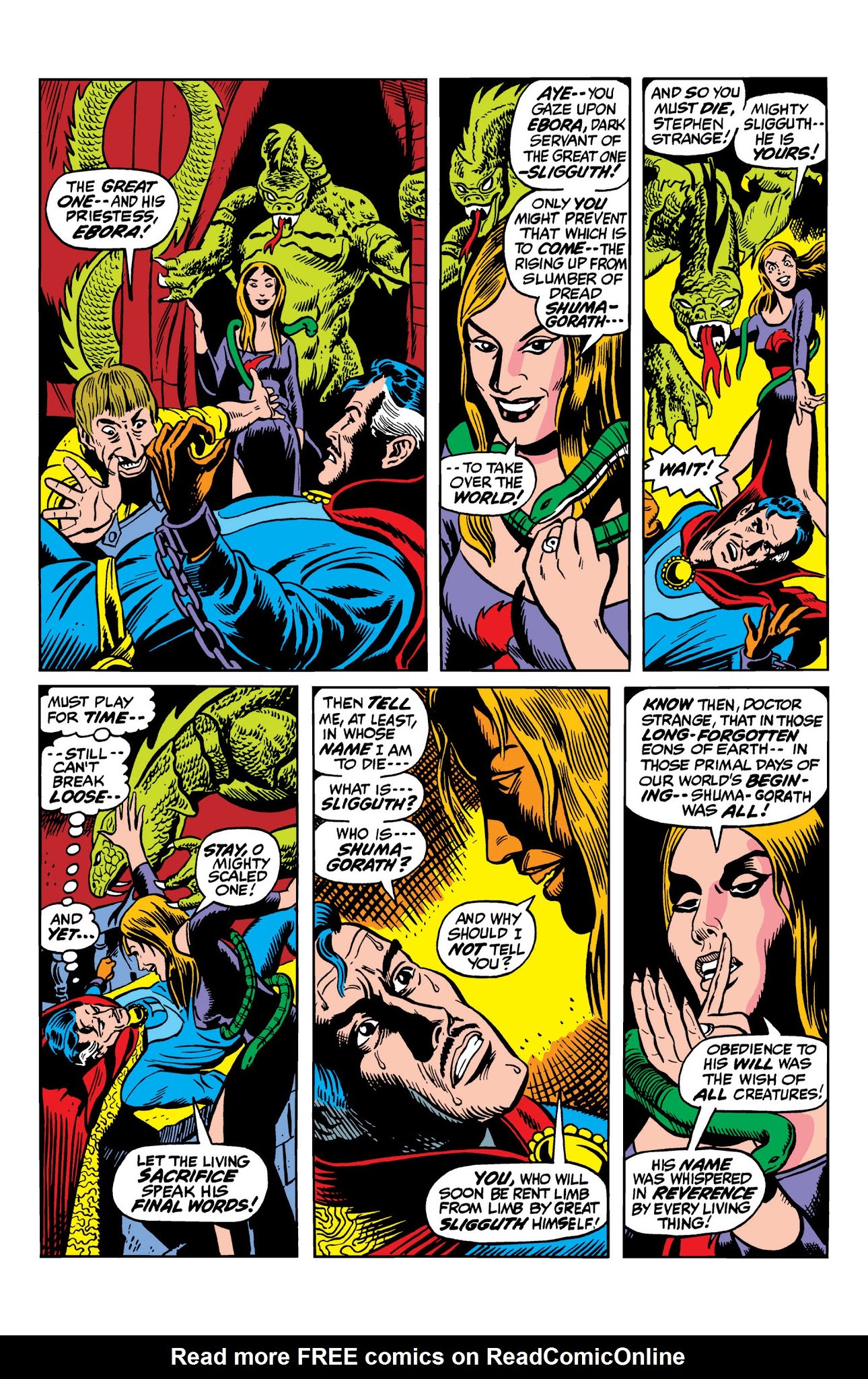 Read online Marvel Masterworks: Doctor Strange comic -  Issue # TPB 4 (Part 2) - 85