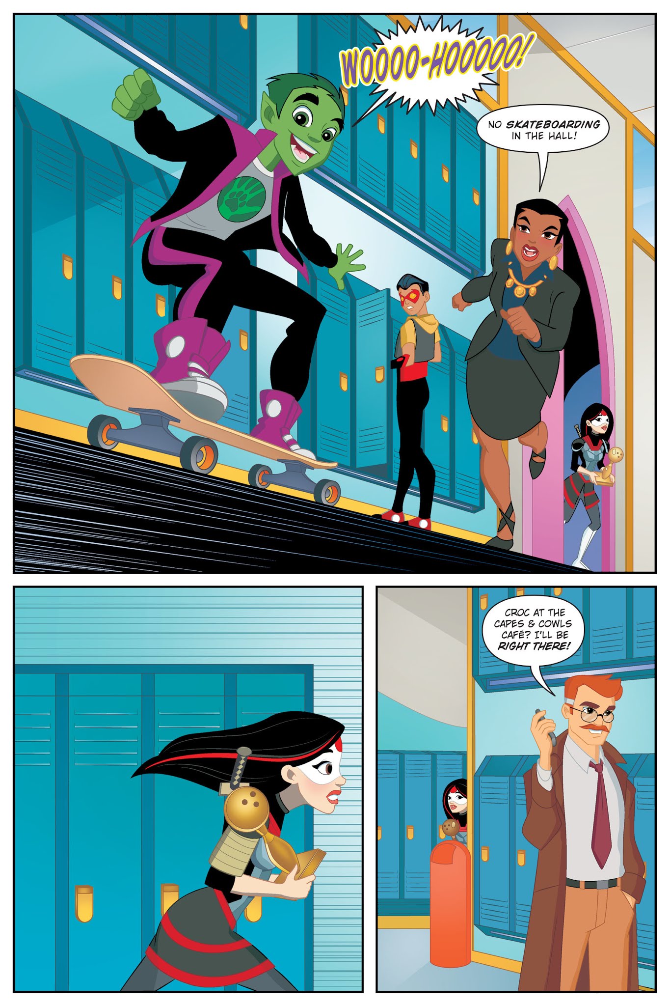 Read online DC Super Hero Girls: Finals Crisis comic -  Issue # TPB - 67