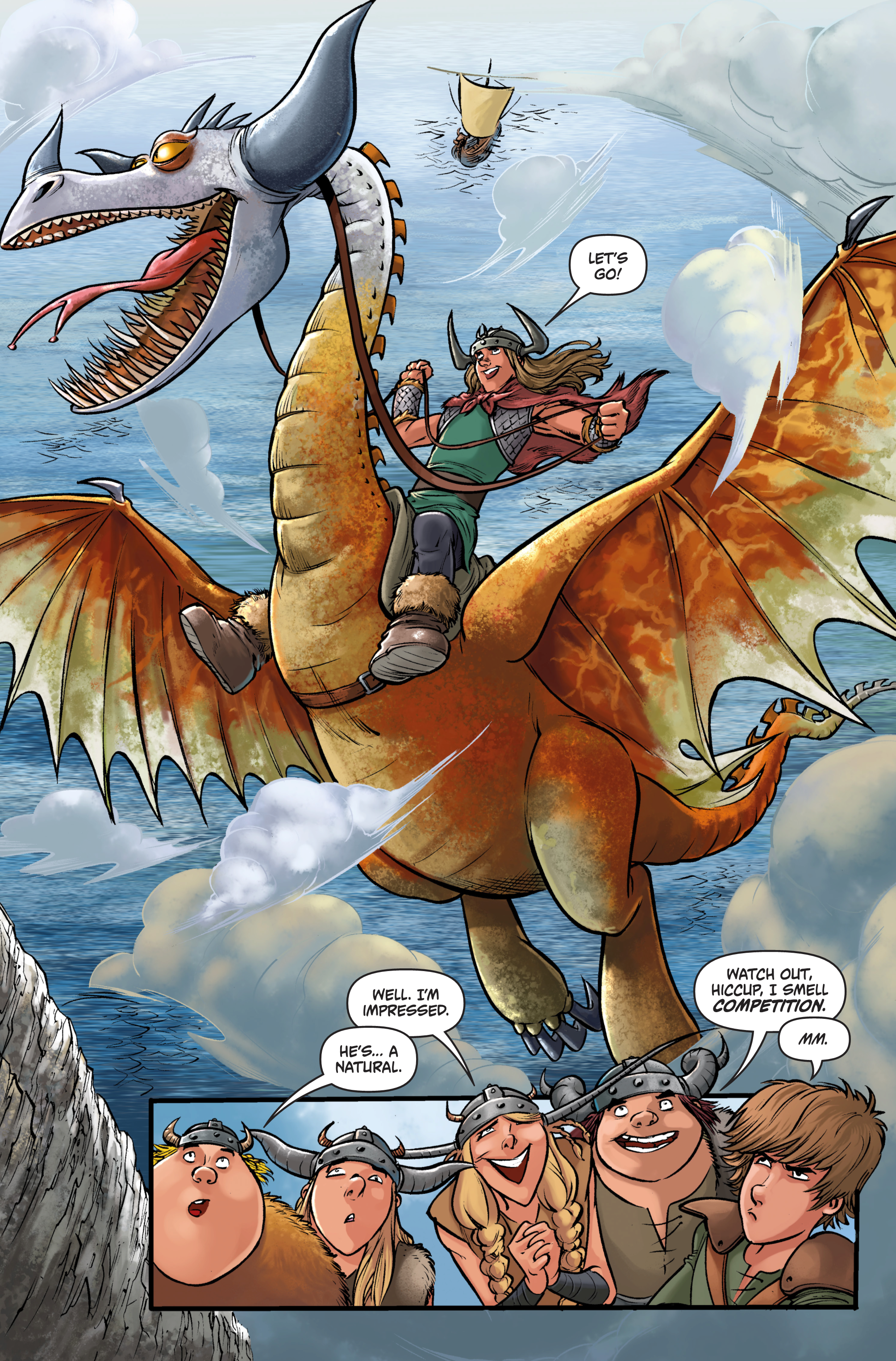 Read online DreamWorks Dragons: Riders of Berk comic -  Issue # _TPB - 90