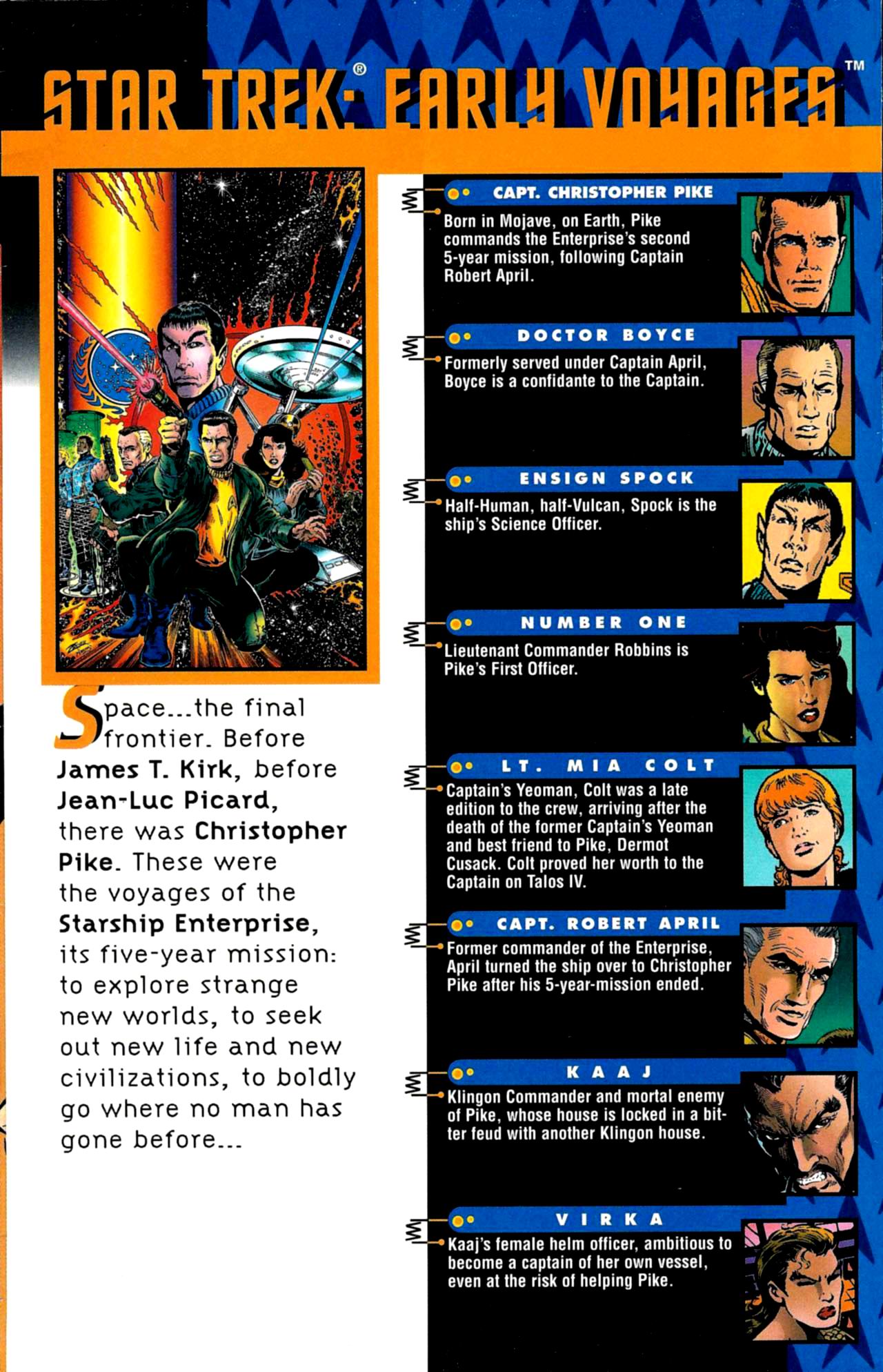 Read online Star Trek: Early Voyages comic -  Issue #17 - 2
