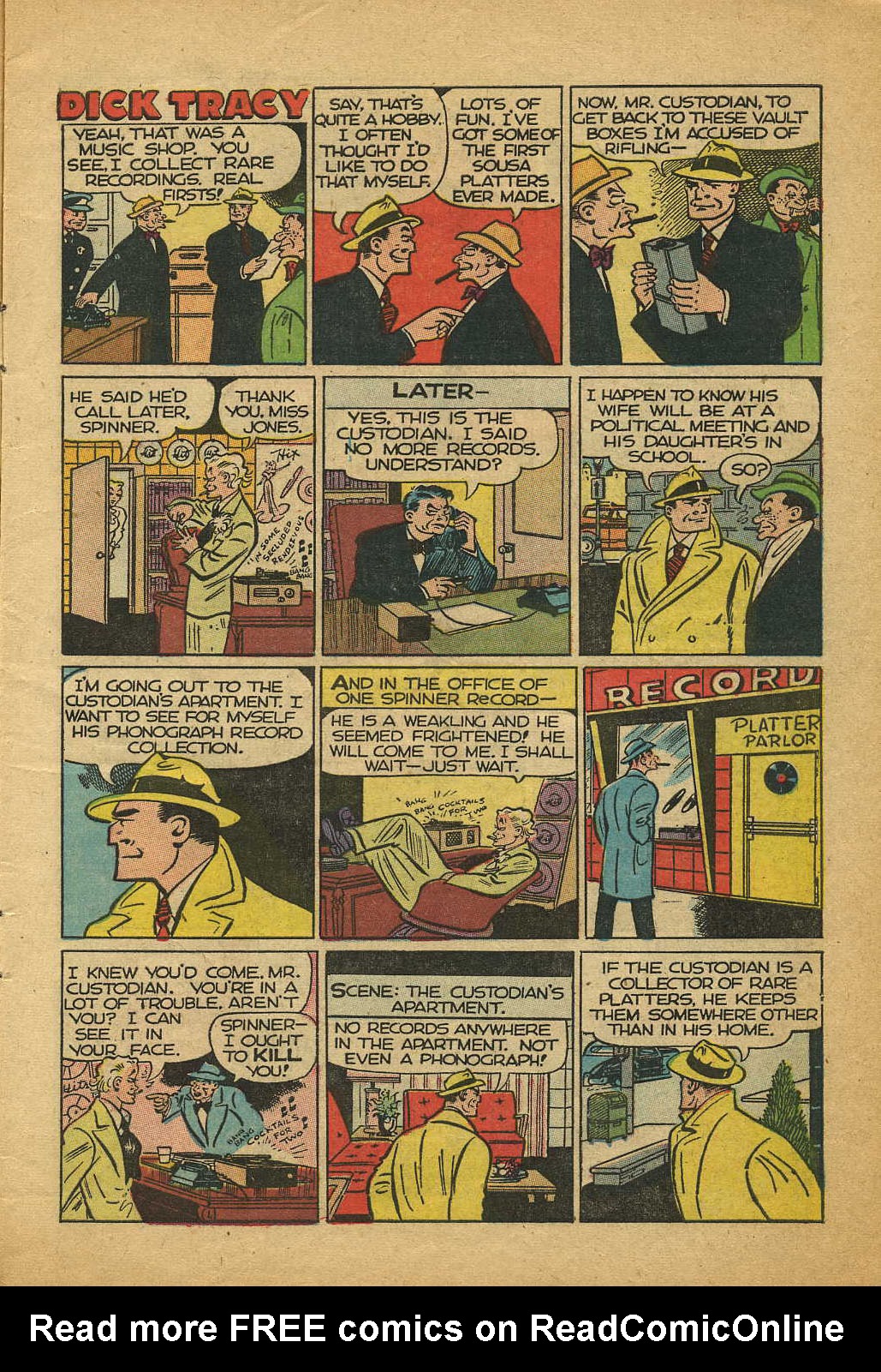 Read online Dick Tracy comic -  Issue #78 - 5