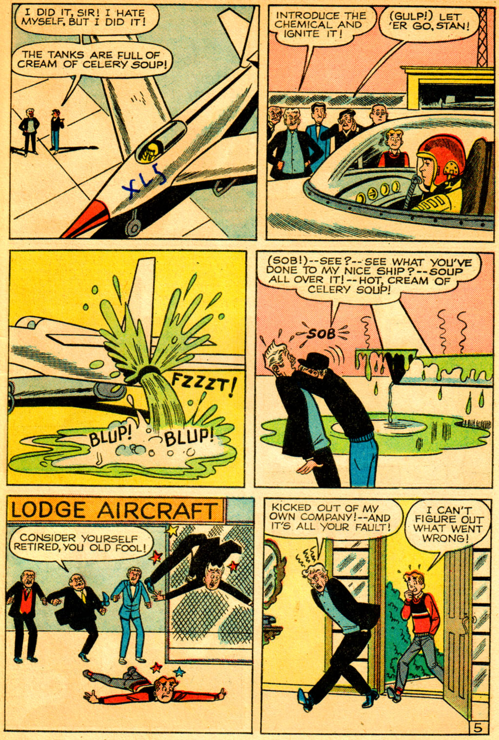 Read online Pep Comics comic -  Issue #179 - 7