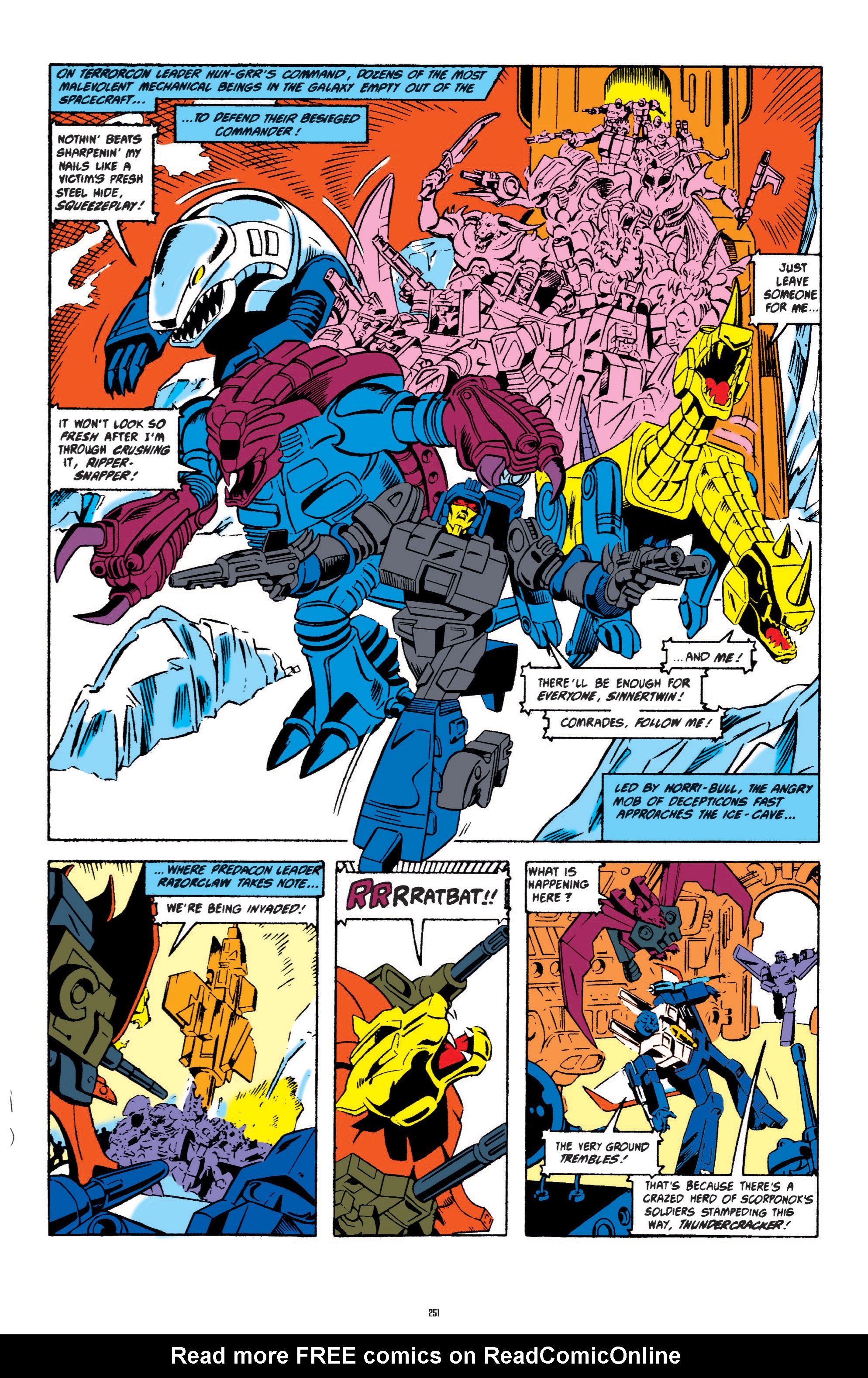 Read online The Transformers Classics comic -  Issue # TPB 4 - 252