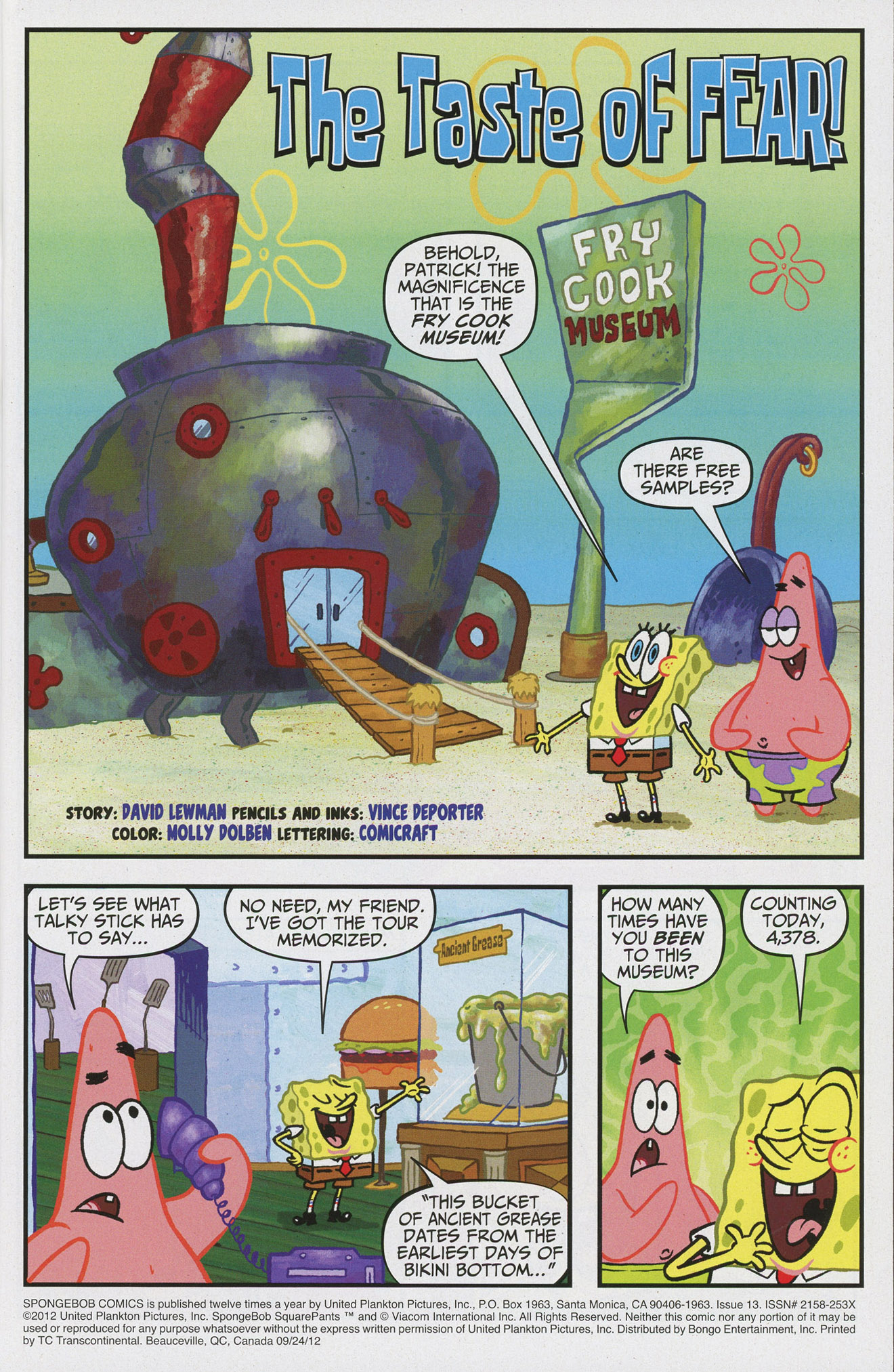 Read online SpongeBob Comics comic -  Issue #13 - 3