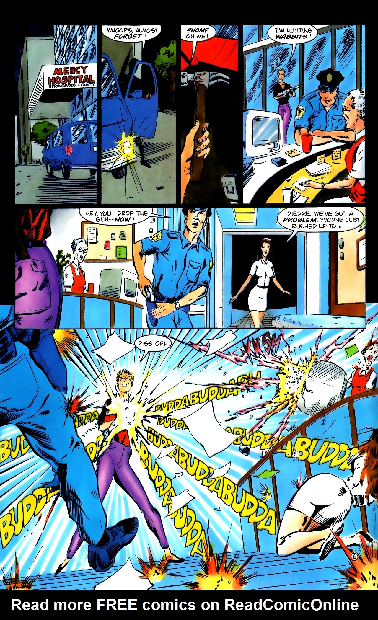 Read online Nightmares On Elm Street comic -  Issue #5 - 7