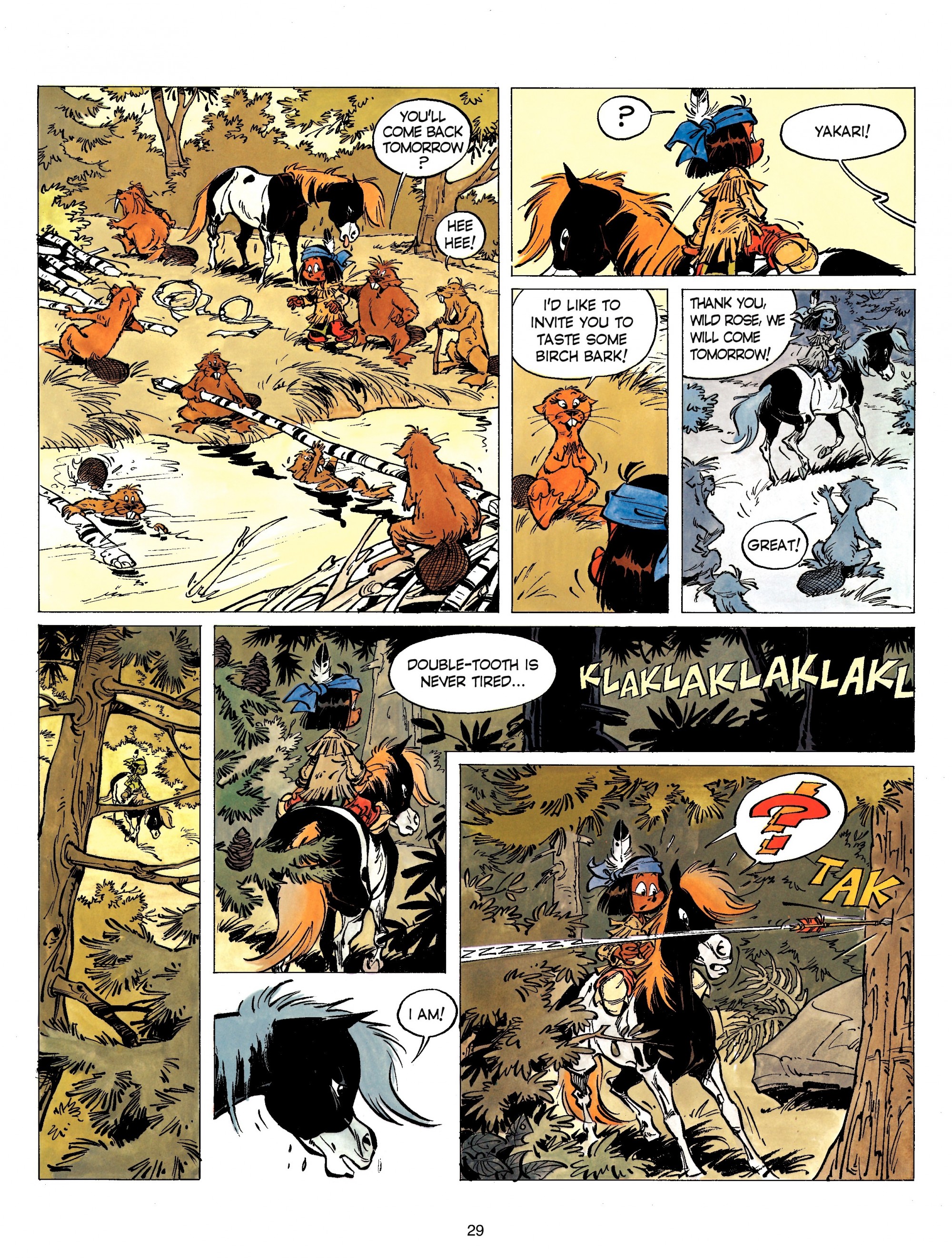 Read online Yakari comic -  Issue #3 - 29
