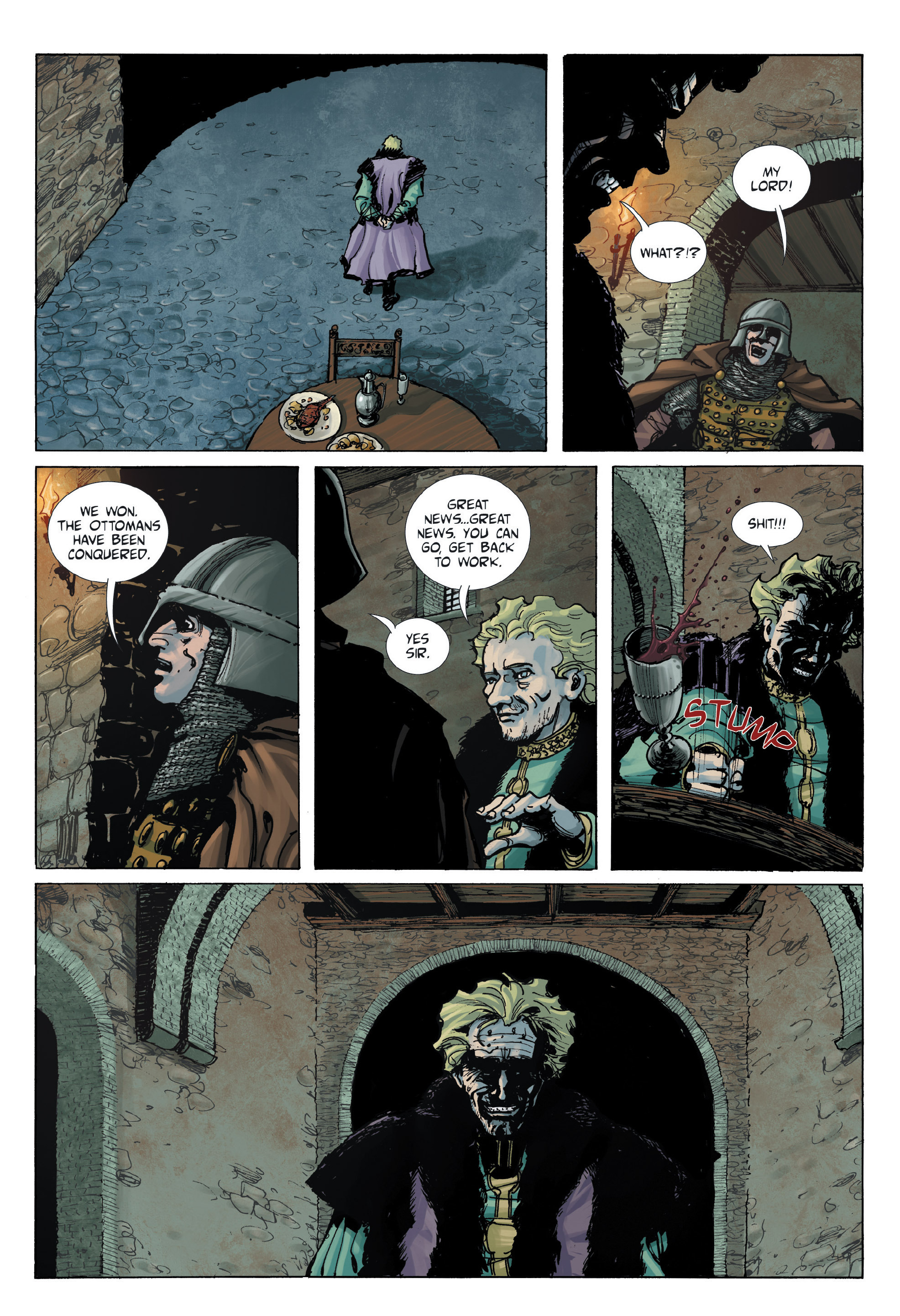 Read online Voivod: The True Story of Vlad the Impaler comic -  Issue # TPB - 114