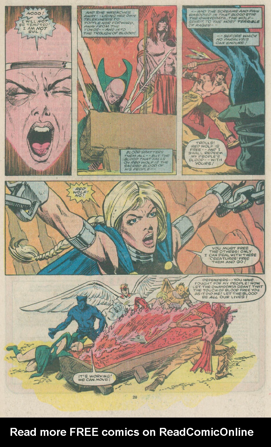 Read online The Defenders (1972) comic -  Issue #139 - 21