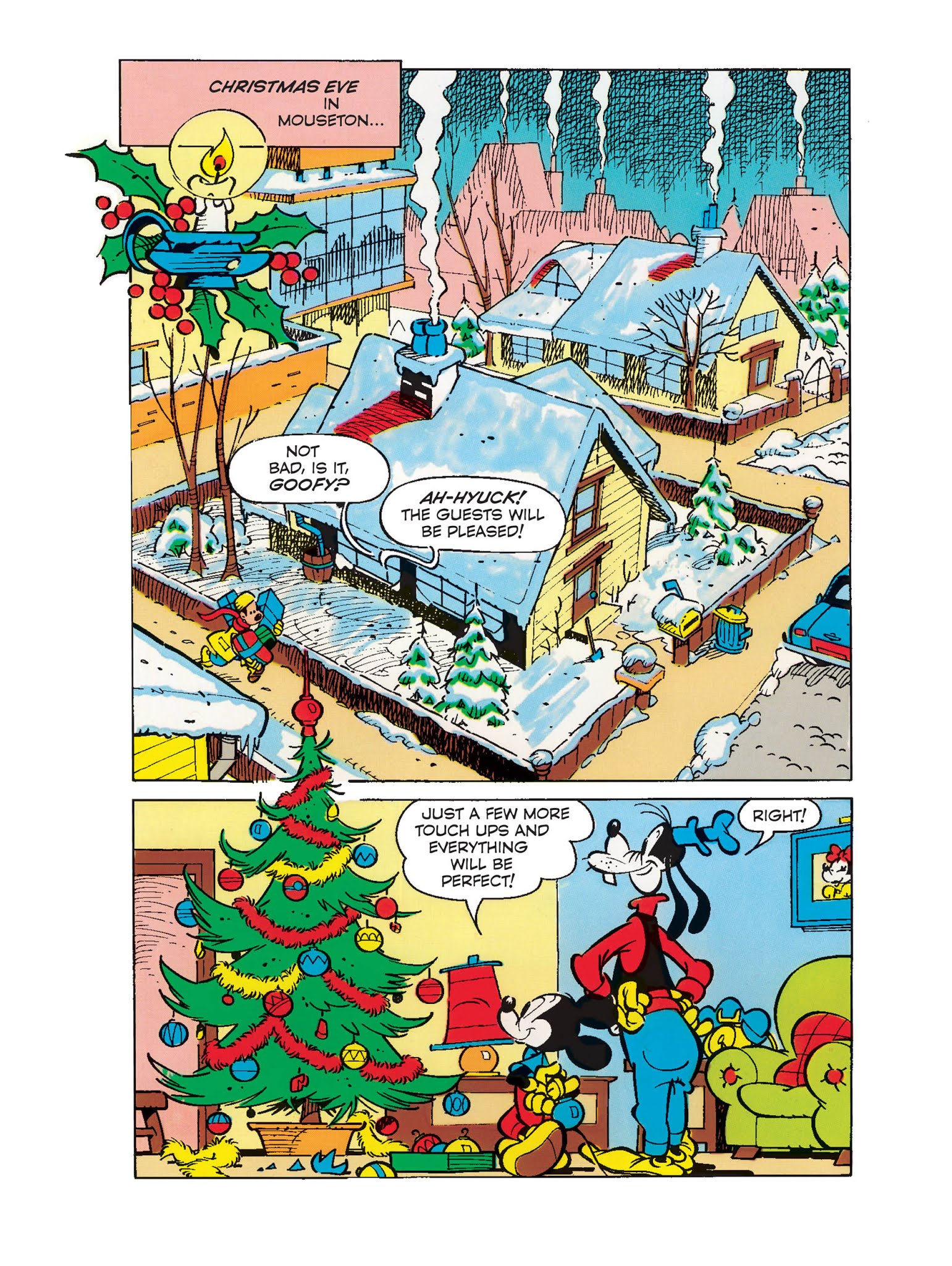 Read online Mickey Mouse and the Argaar Tournament: Return to the Land of Adventure comic -  Issue #1 - 4