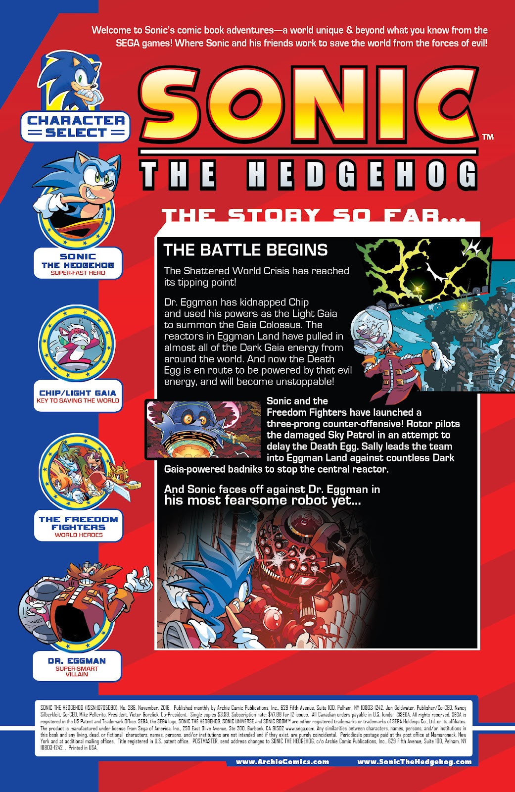 Sonic The Hedgehog (1993) issue 286 - Page 2