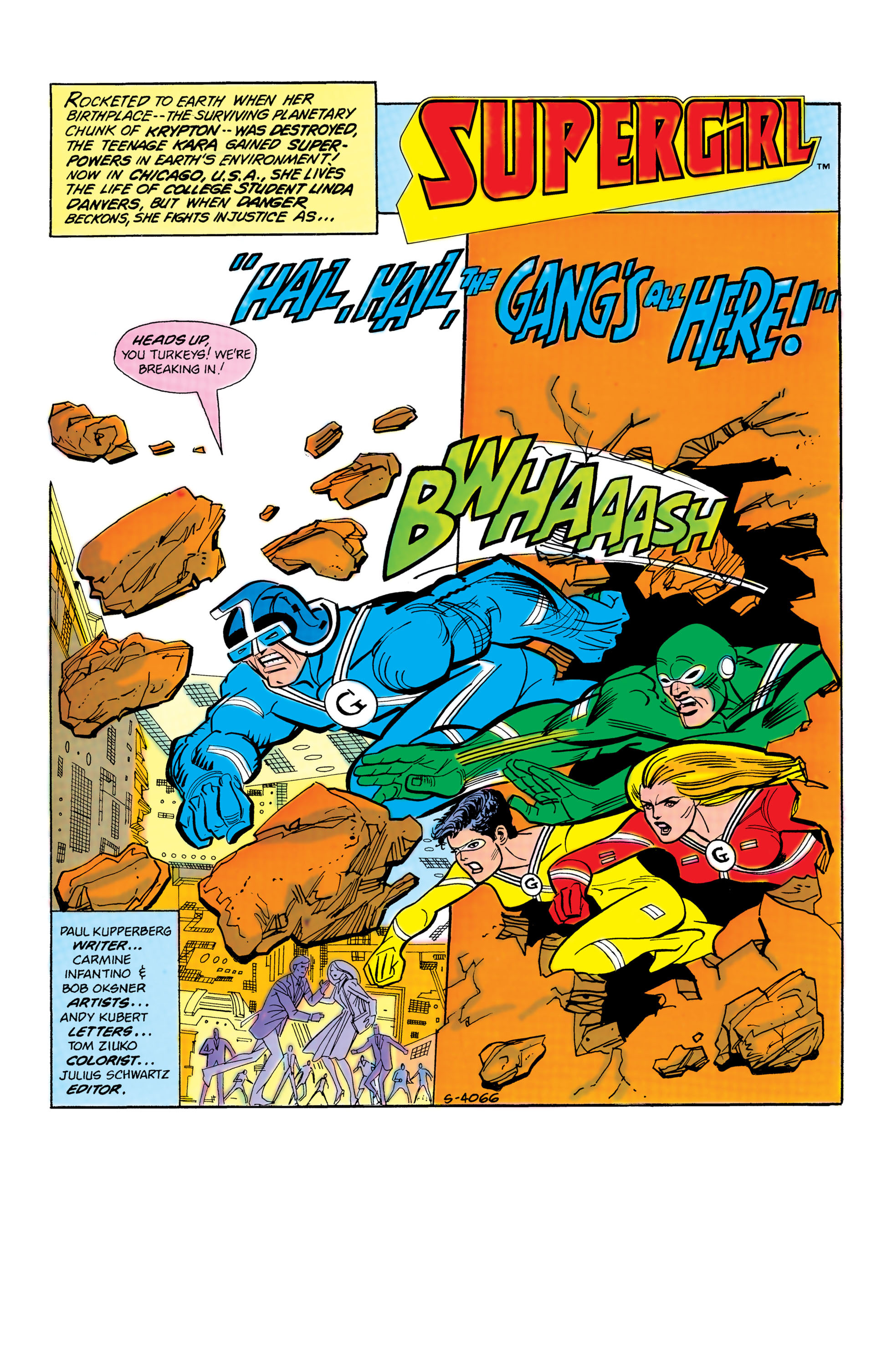 Read online Supergirl (1982) comic -  Issue #4 - 2