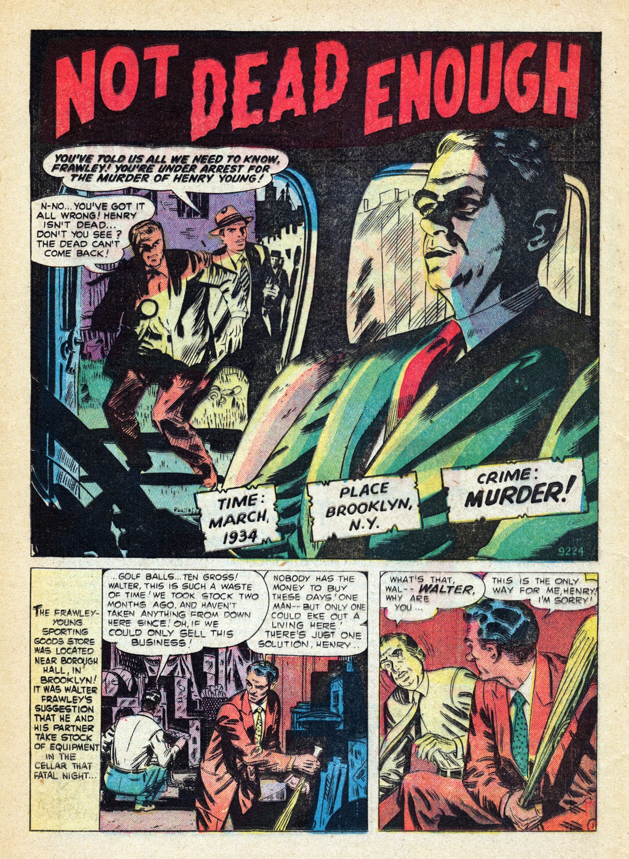 Read online Crime Must Lose comic -  Issue #11 - 12